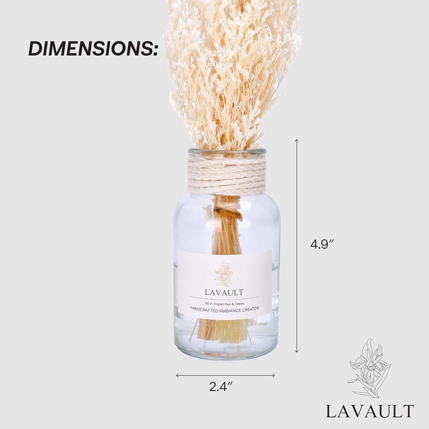 Lavault Scented Reed Diffuser - English Pear and Freesia