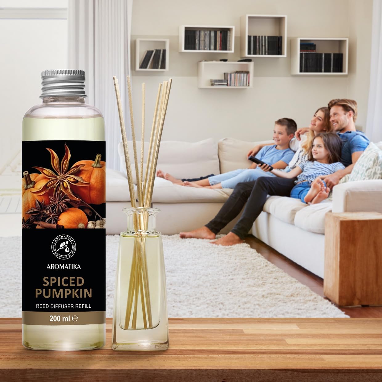 Spicy Pumpkin Refill Reed Diffuser 68 Fl Oz