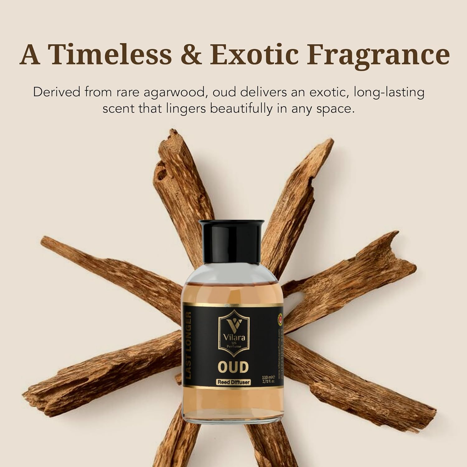 Vilara US Perfume Reed Diffuser Set Pack of 3 Mango Oud Istanbul