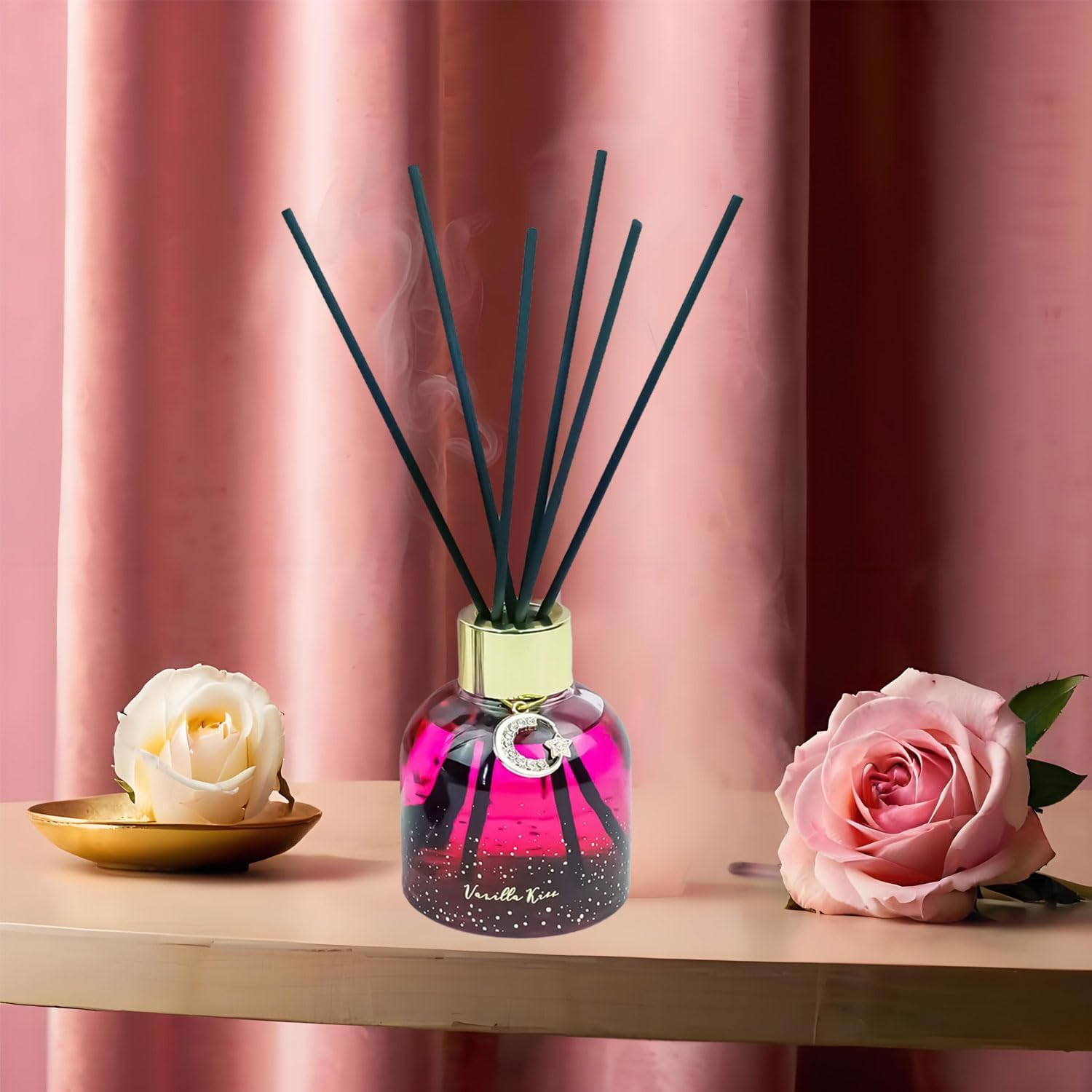 Pretty Valley Home Reed Diffuser Set - Vanilla Kiss 80Ml Gift Box