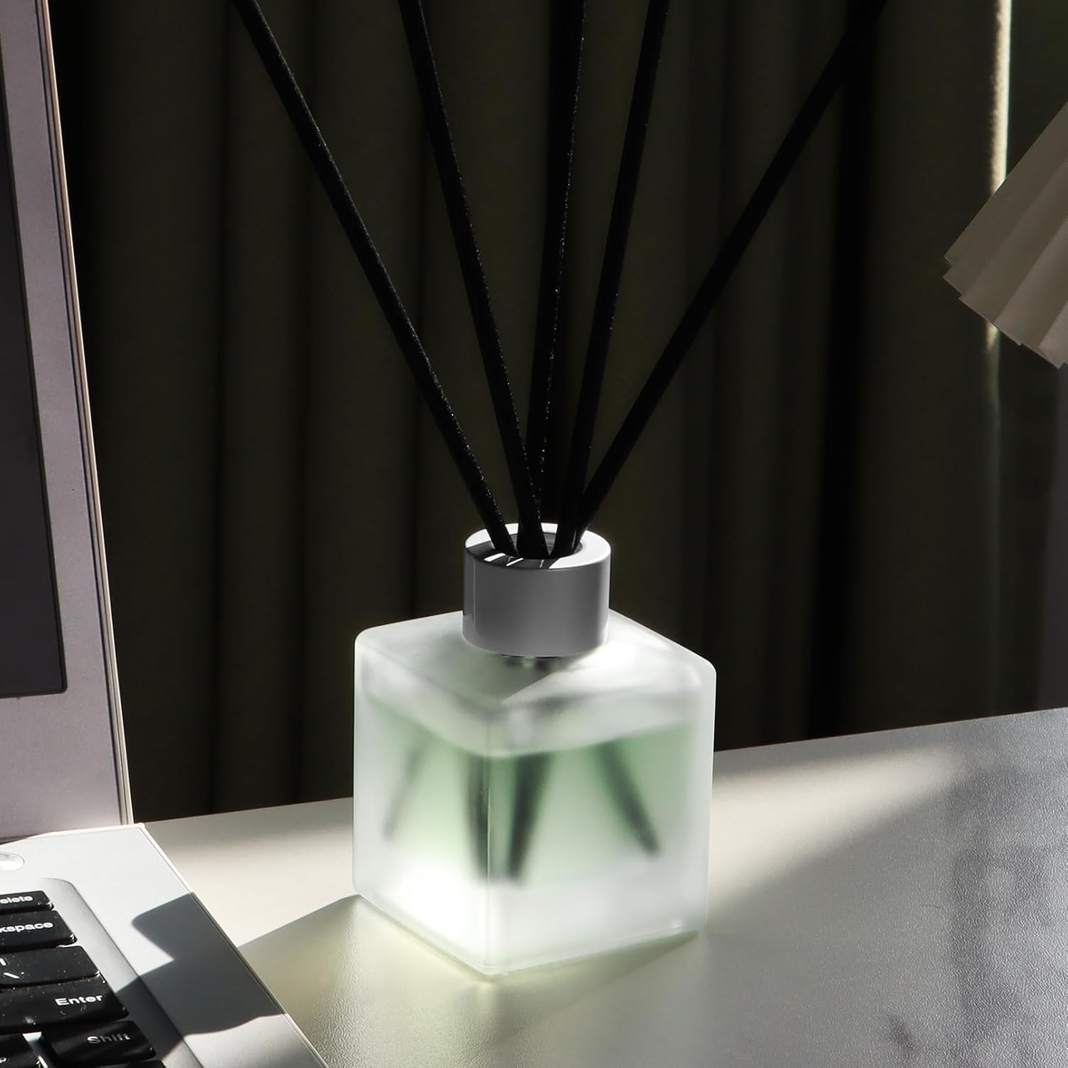 3-Pack Reed Diffuser Set with Rose Lemon Jasmine Essential Oils