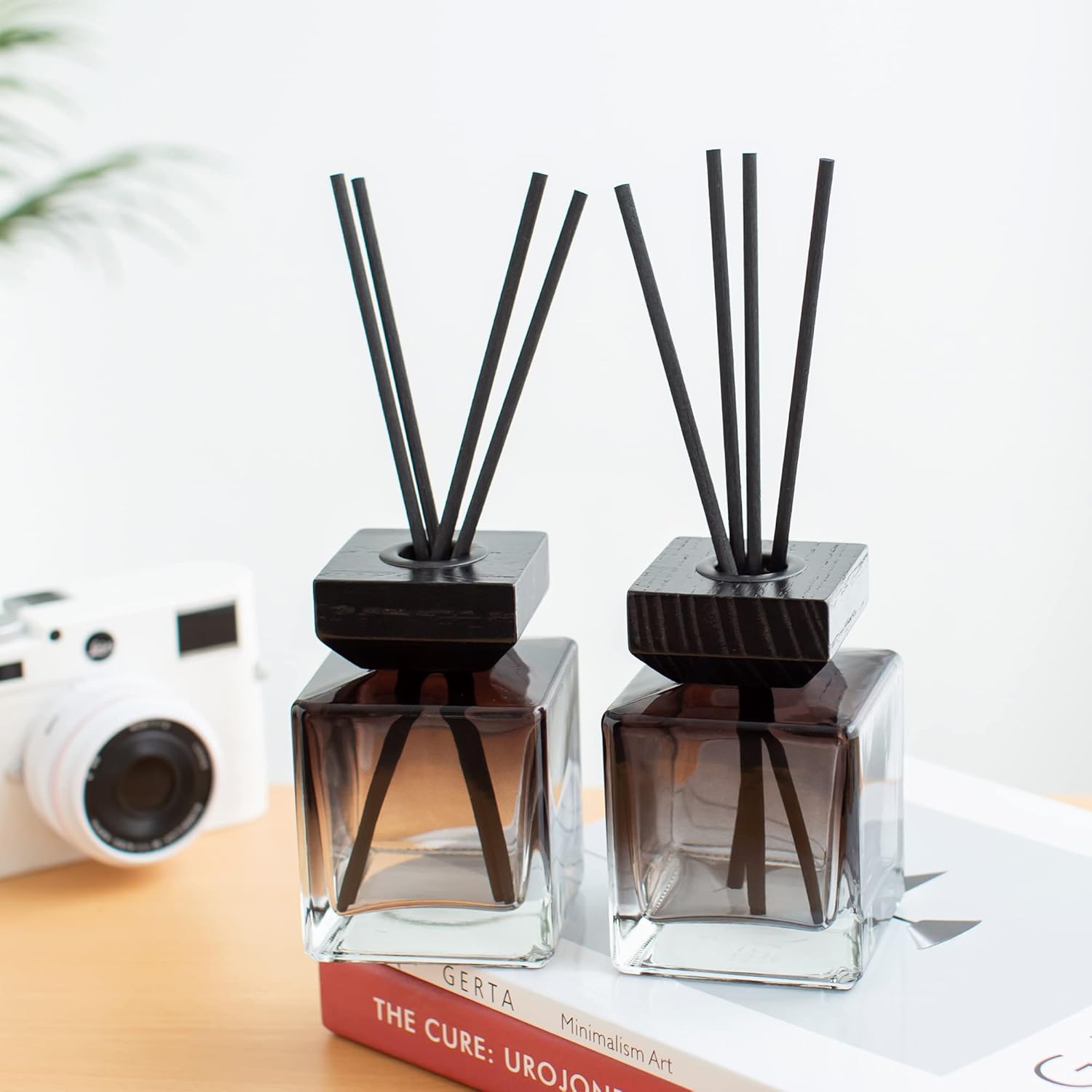 Crazy Huayi Fragrance Diffuser Set of 4 with Rattan Sticks and Caps