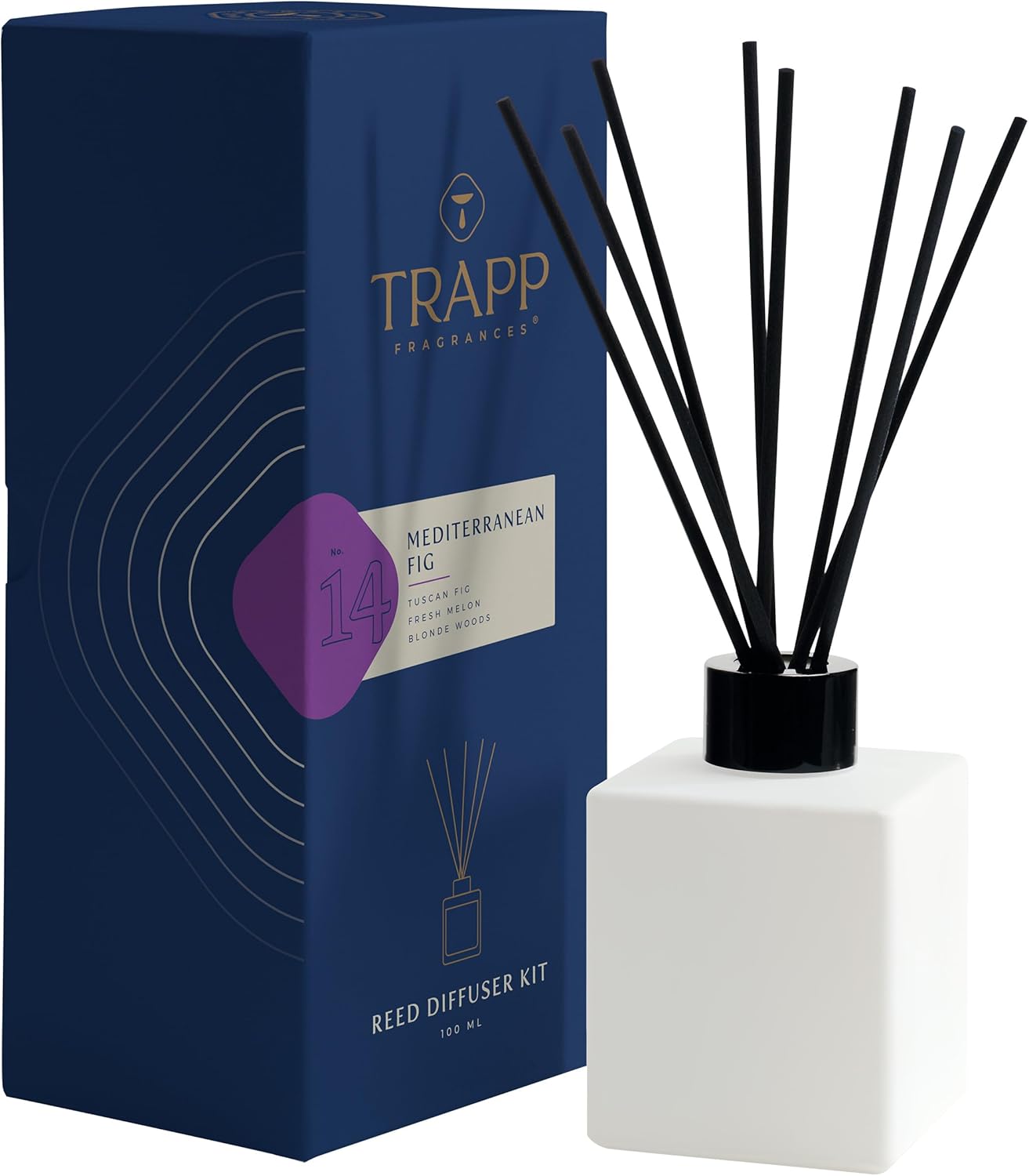 Trapp No 14 Mediterranean Fig Reed Diffuser Kit