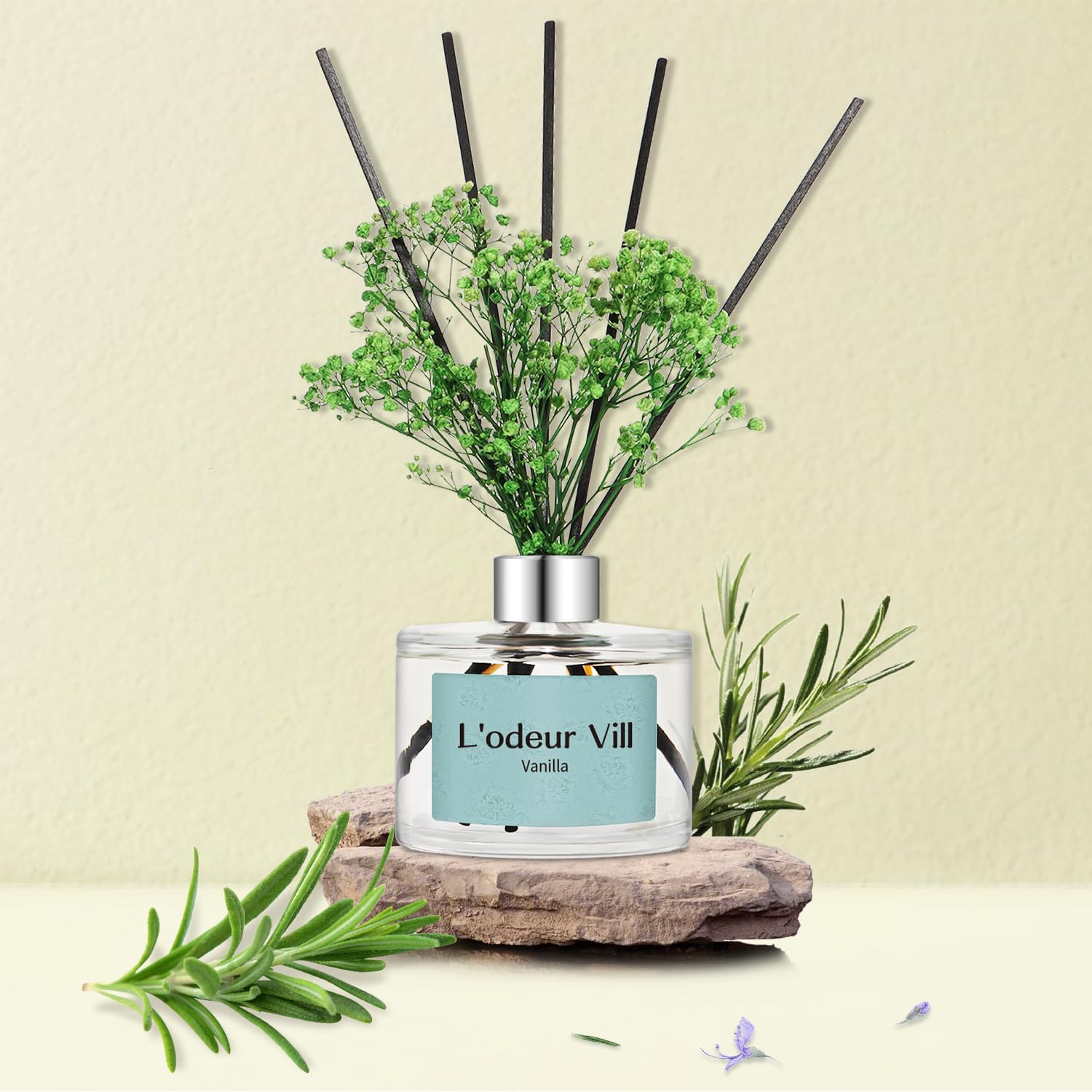 Lodeur Vill Reed Diffuser Set Vanilla