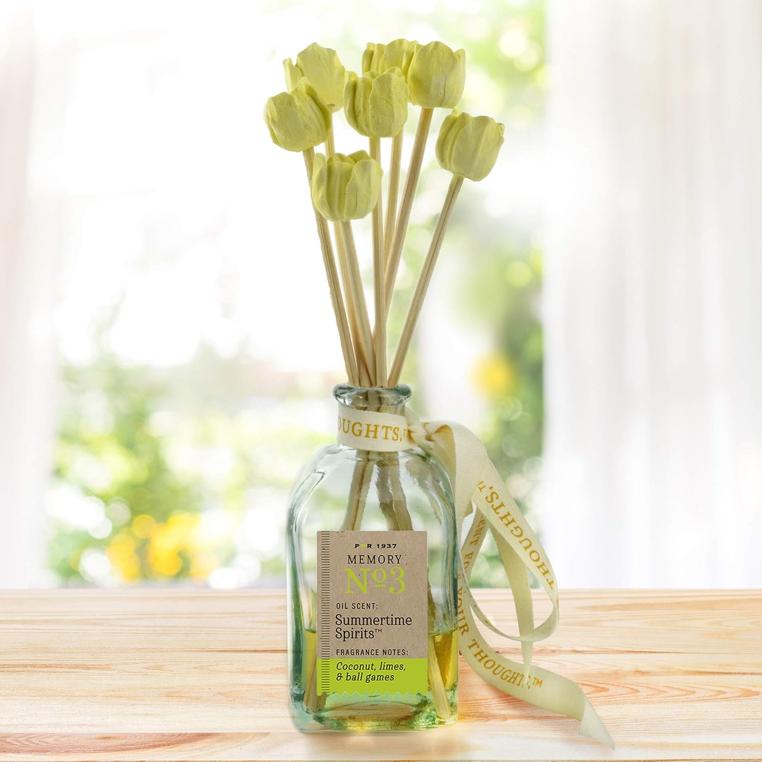 Penny Rose Ceramic Tulip Diffuser Set with 3 oz Oil