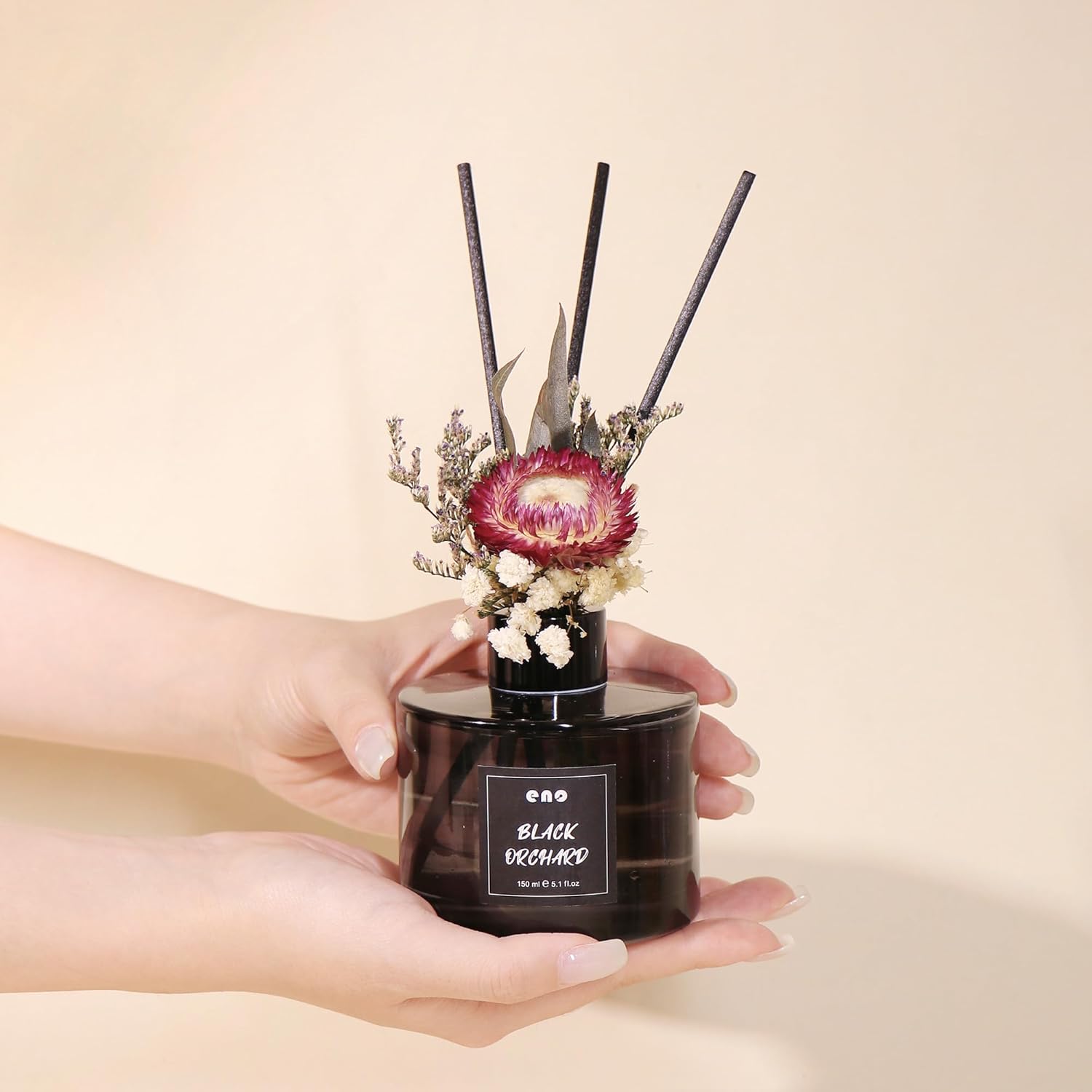 Flower Reed Diffuser Set with Essential Oils