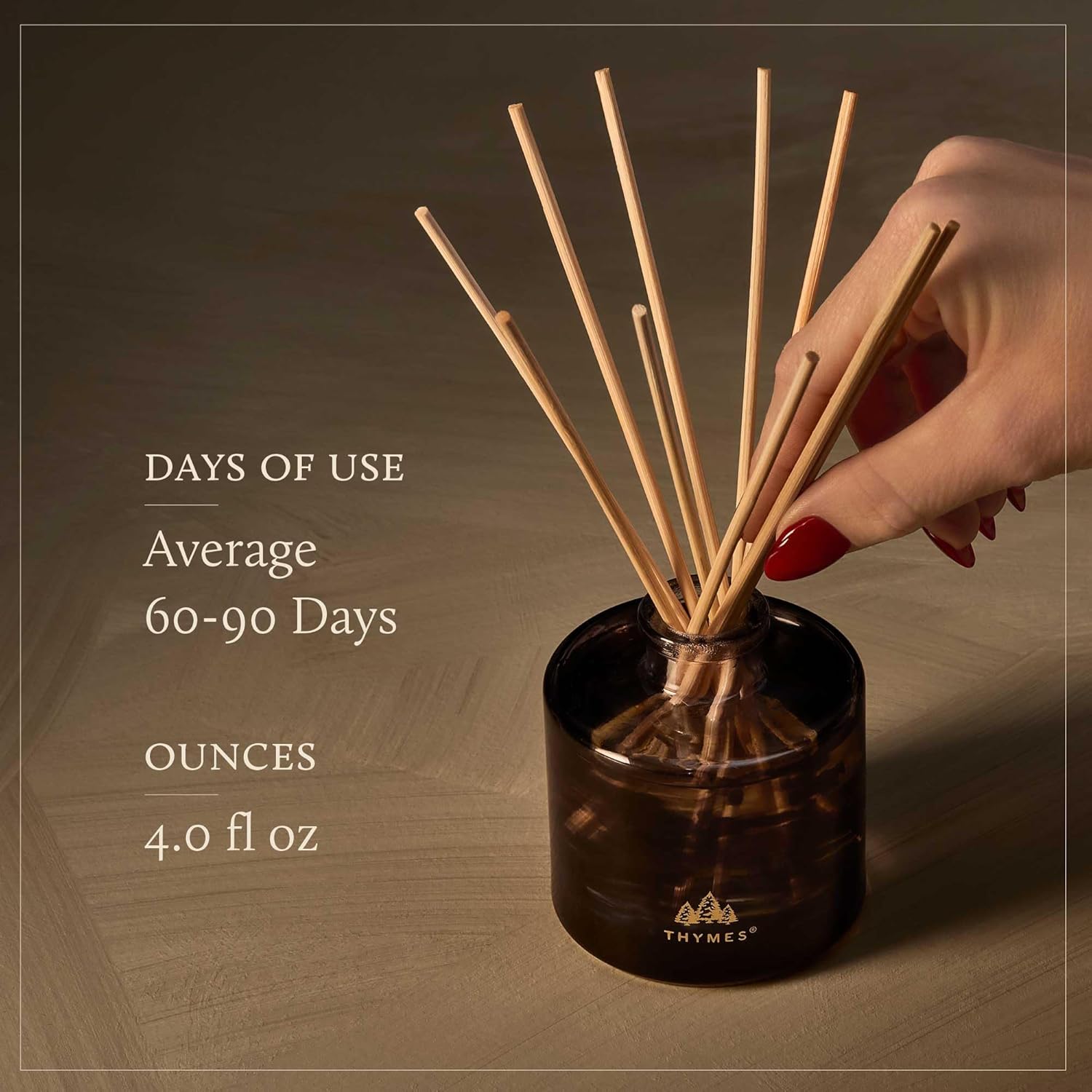 Thymes Petite Oil Diffuser Set with 4 Fl Oz Fragrance