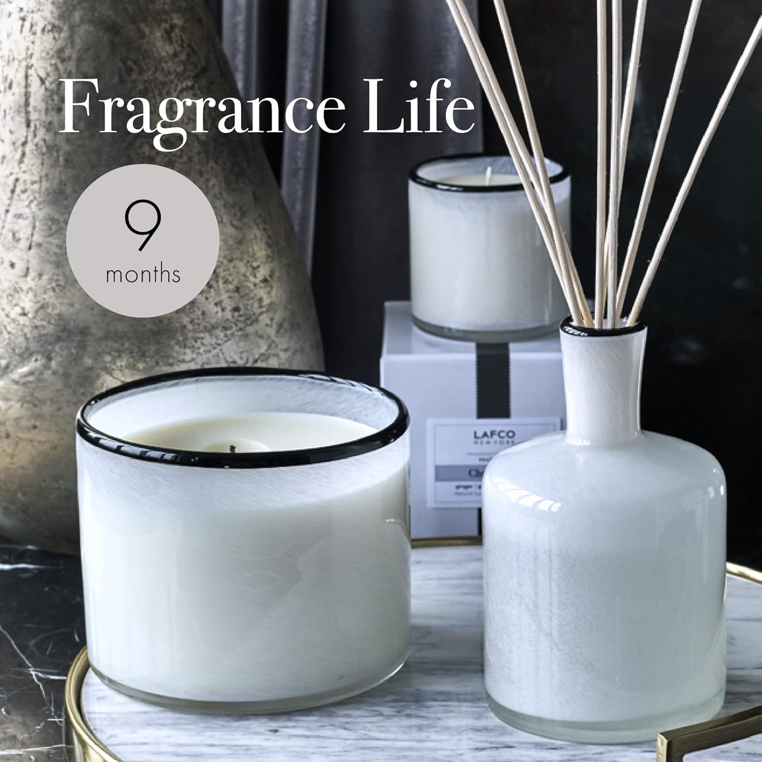 LAFCO New York Champagne Reed Diffuser 15 Oz