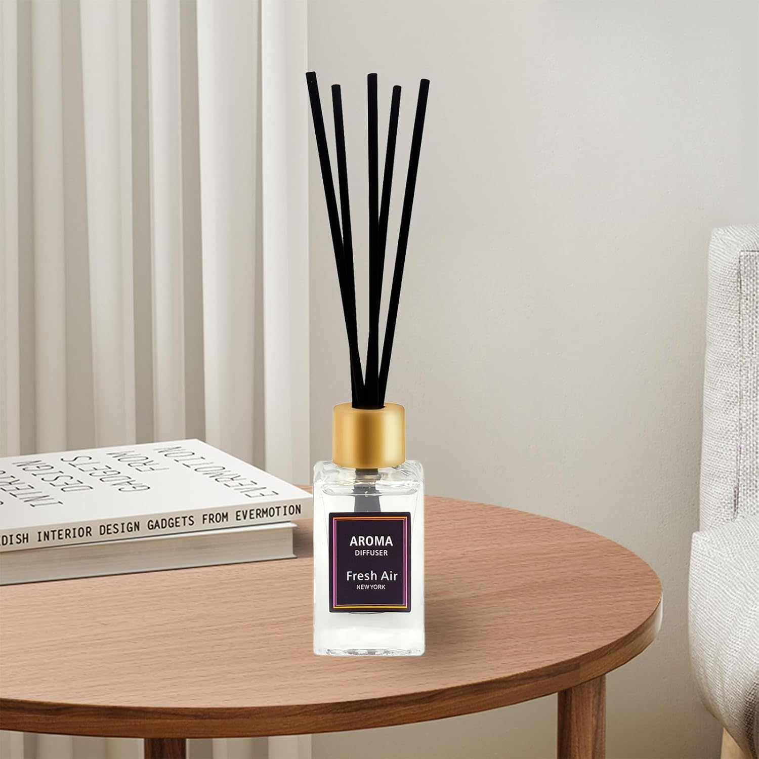 Pierides 3 Scent Reed Diffuser Set with 15 Sticks