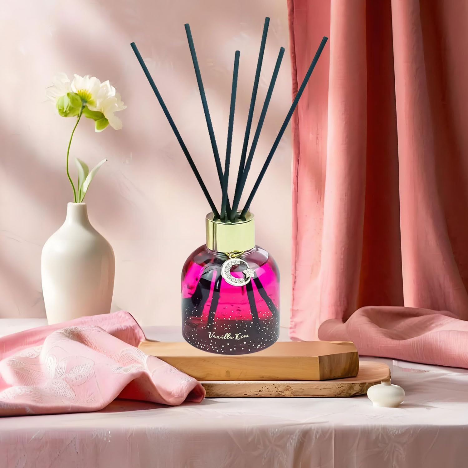 Pretty Valley Home Reed Diffuser Set - Vanilla Kiss 80Ml Gift Box