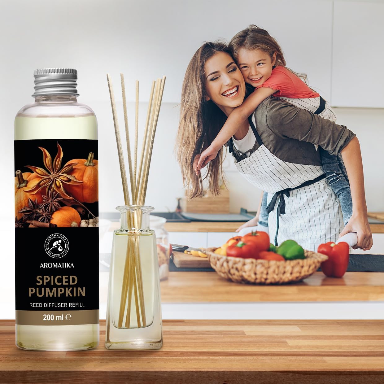 Spicy Pumpkin Refill Reed Diffuser 68 Fl Oz
