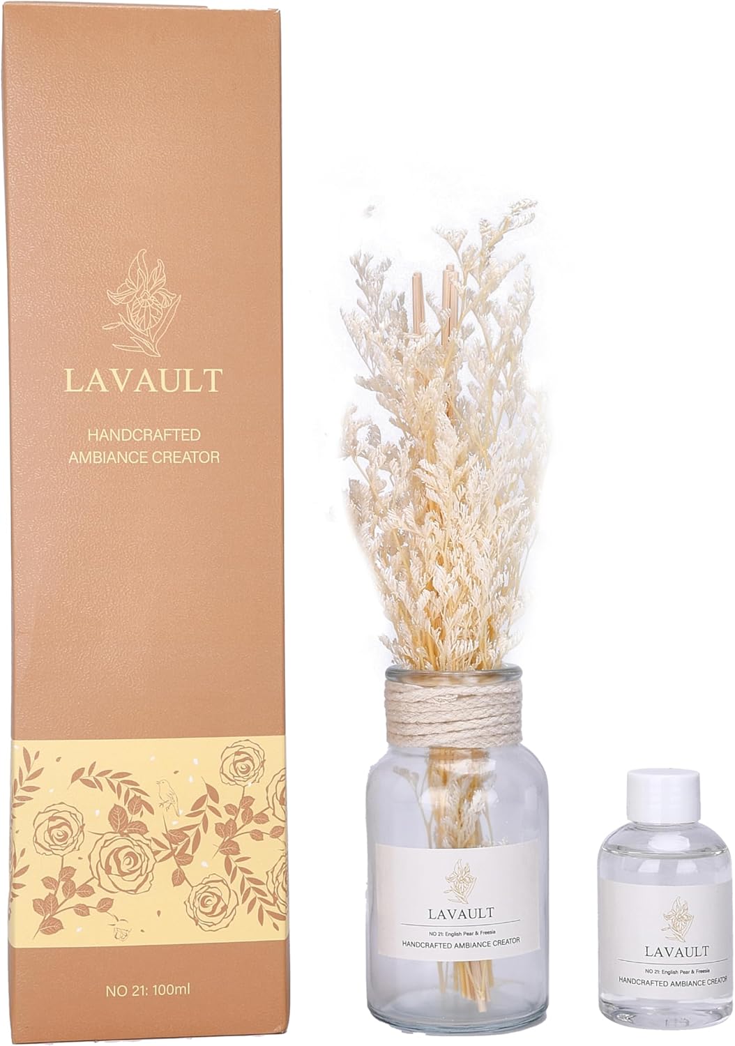Lavault Scented Reed Diffuser - English Pear and Freesia