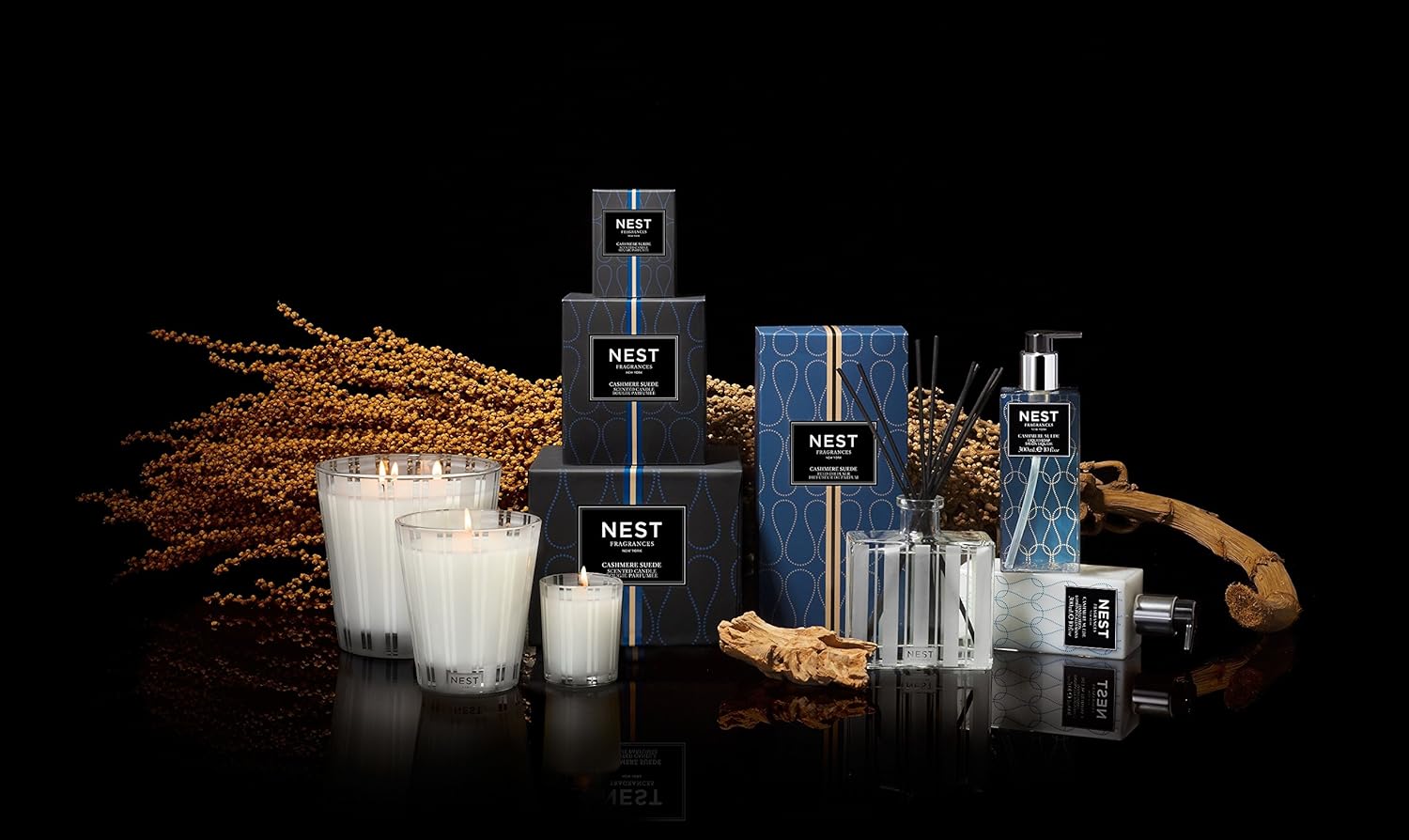 NEST Fragrances Reed Diffuser - Cashmere Suede 59 fl oz