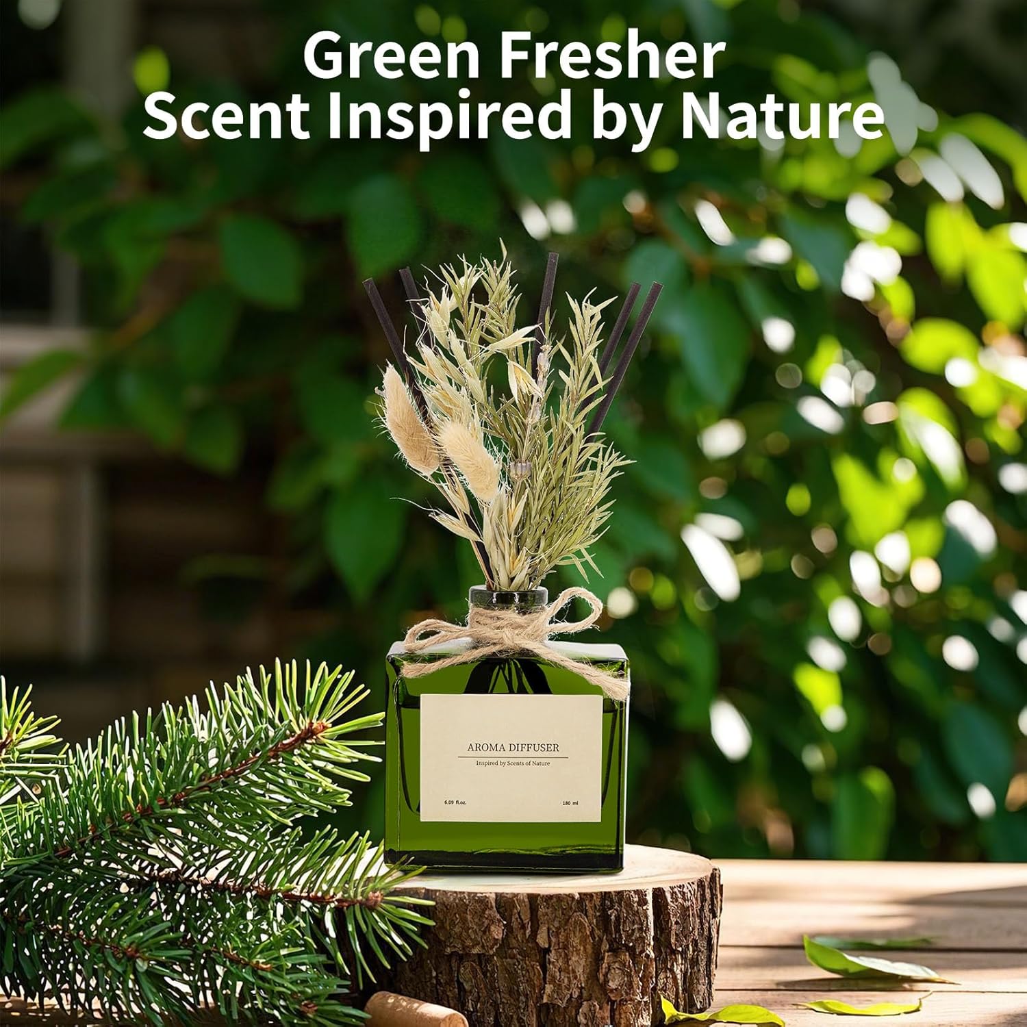 Ebony Rose Reed Diffuser Set 609 oz