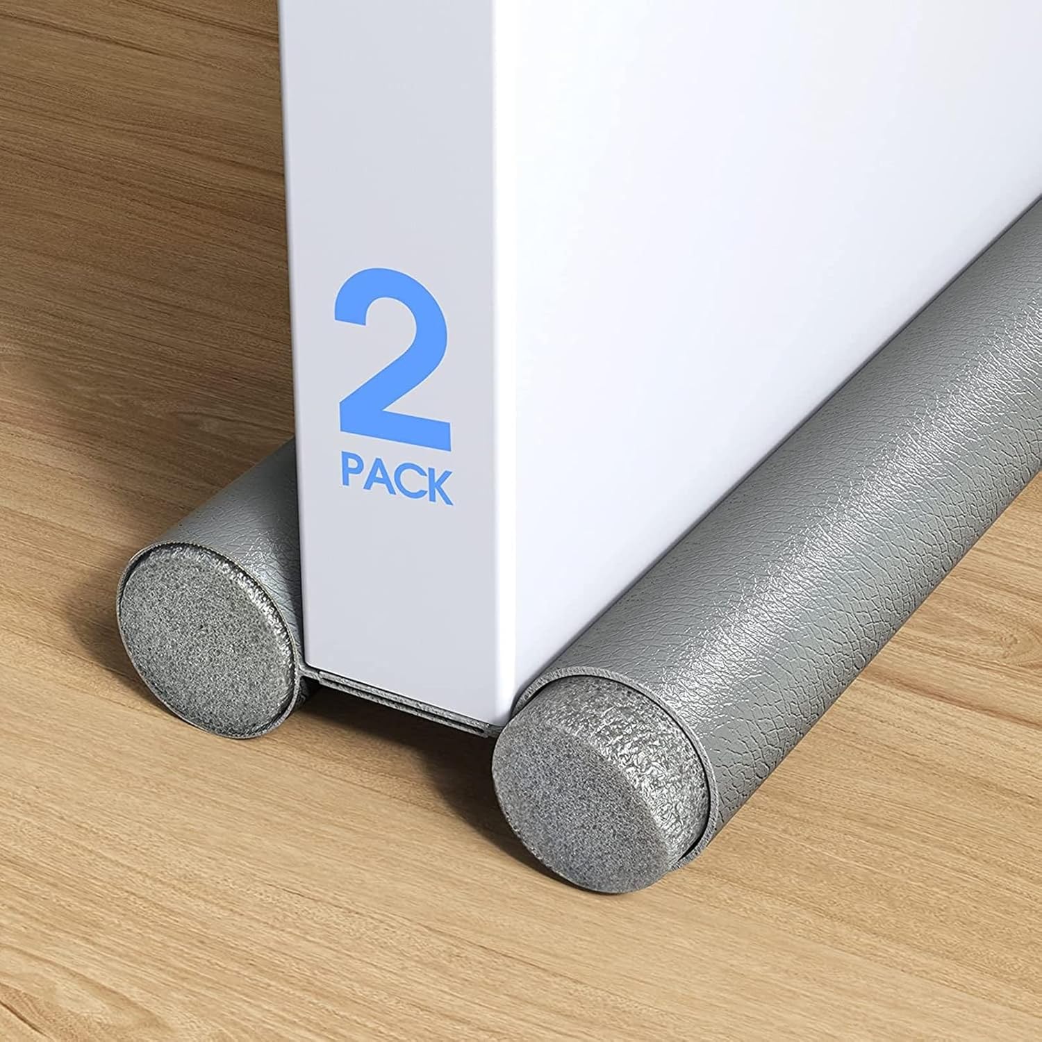 Twin Door Draft Stoppers 2 Pack Energy Saving Door Seal
