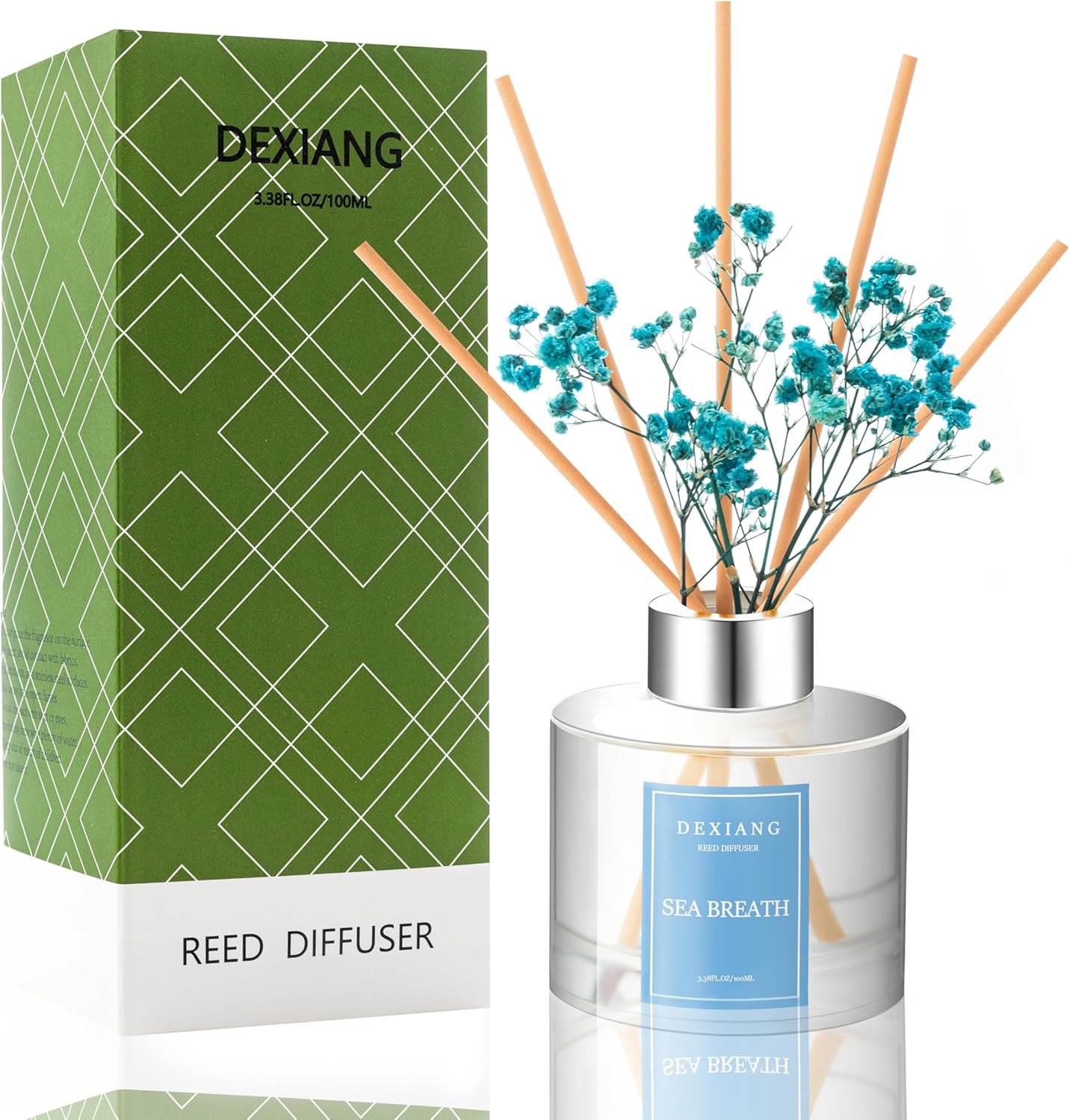 Sea Breath Reed Diffuser Set - 338 Fl Oz 6 Reed Sticks