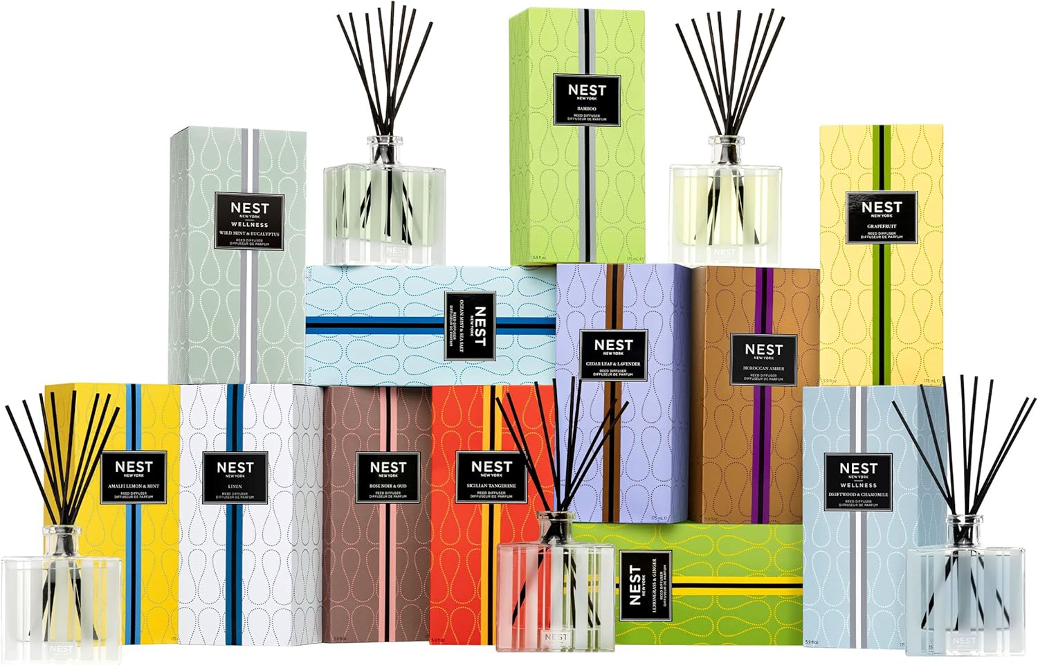 NEST Fragrances Mediterranean Fig Reed Diffuser 1