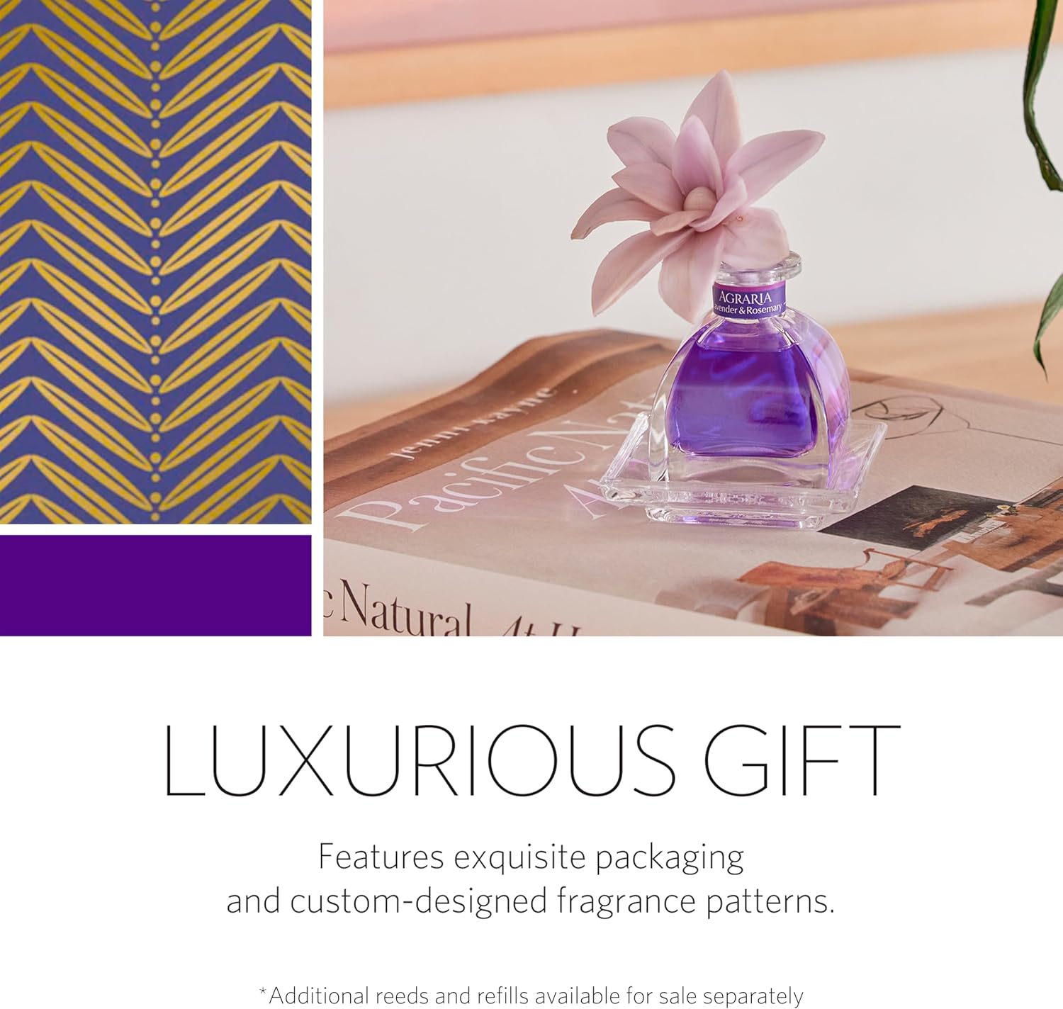 AGRARIA PetiteEssence Reed Diffuser Set
