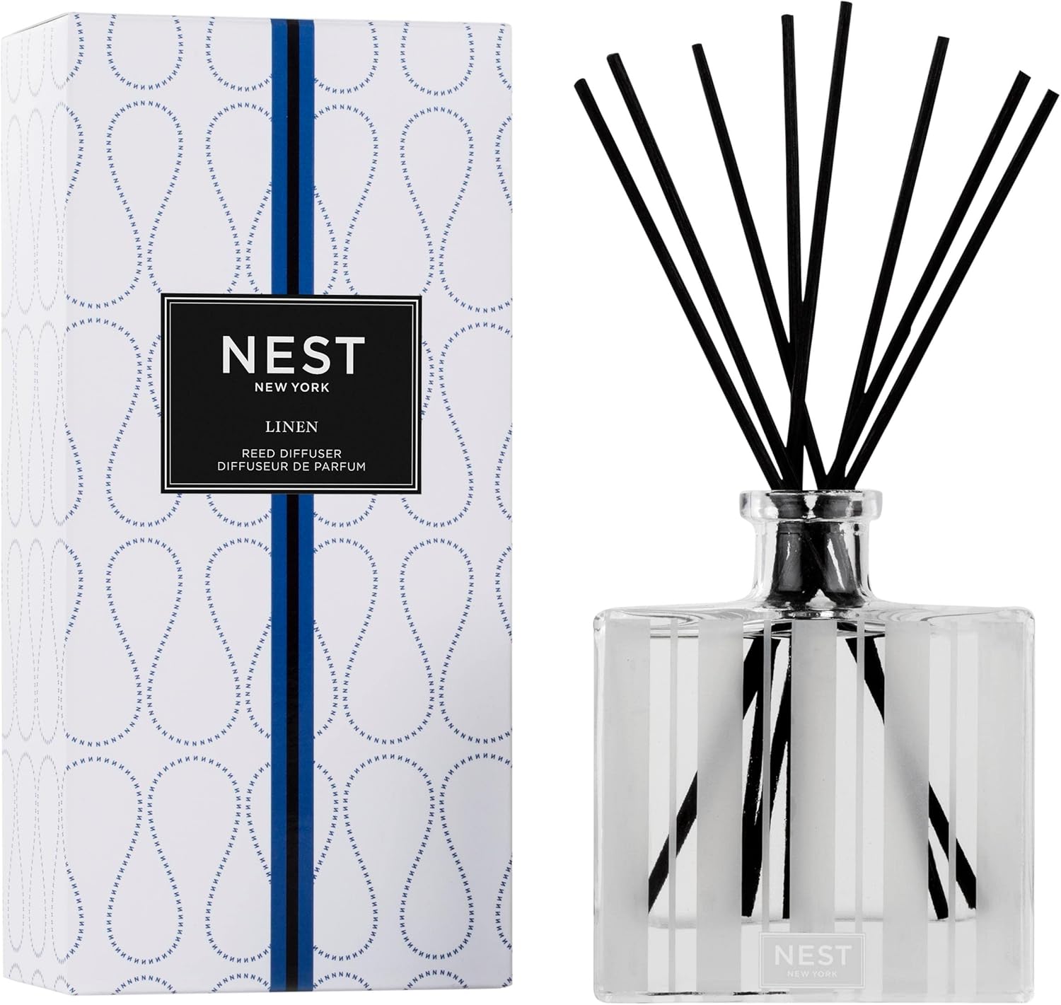 NEST08LN002 Linen Reed Diffuser 59 Fl Oz