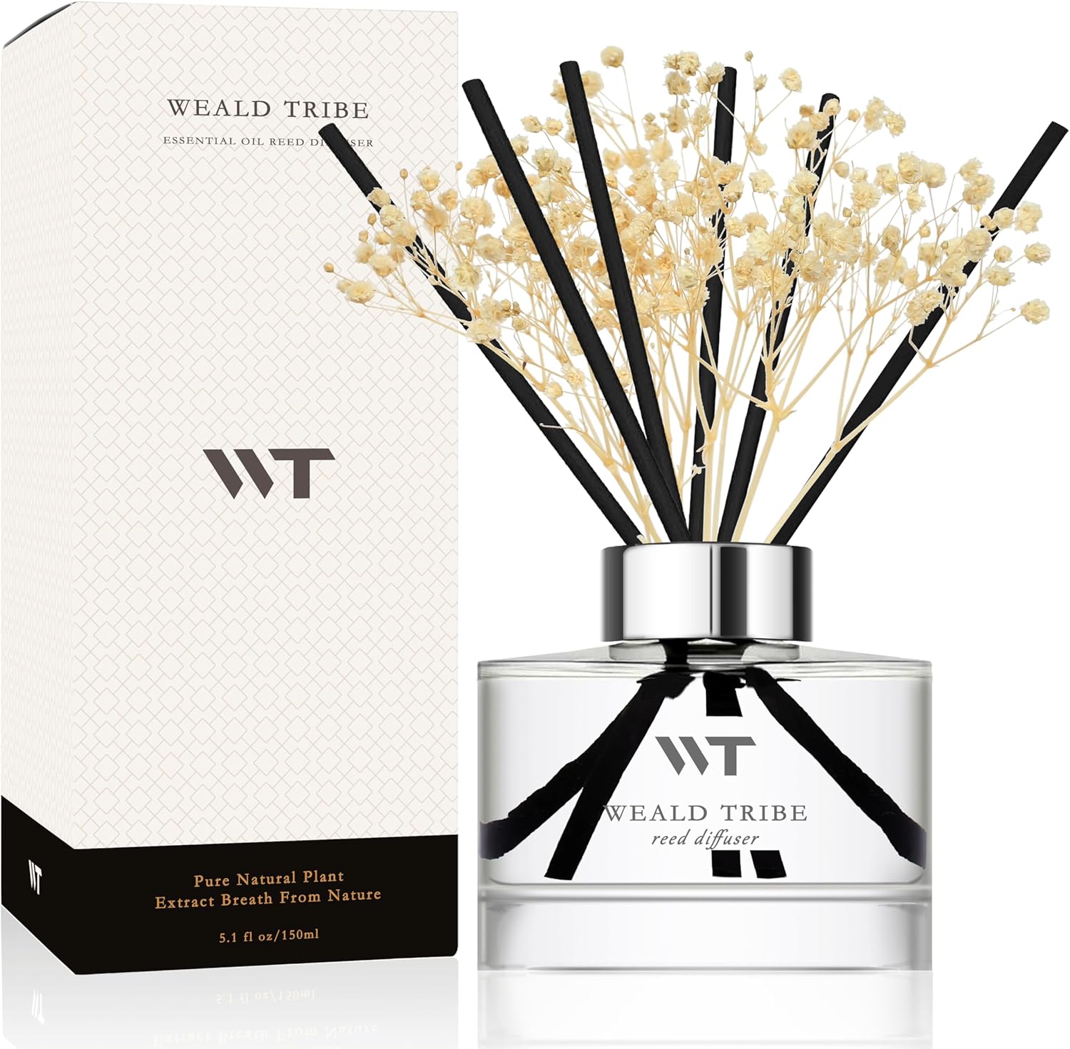WEALD TRIBE Fresh Linen Reed Diffuser Set