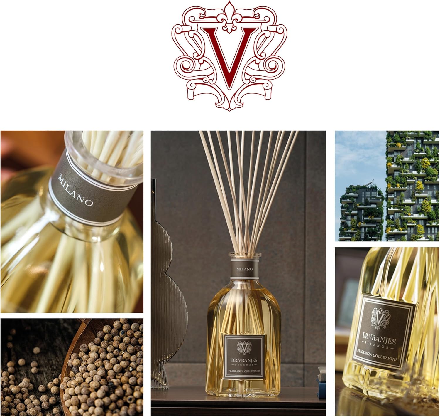 Dr Vranjes Milano 250 ml Diffuser Set