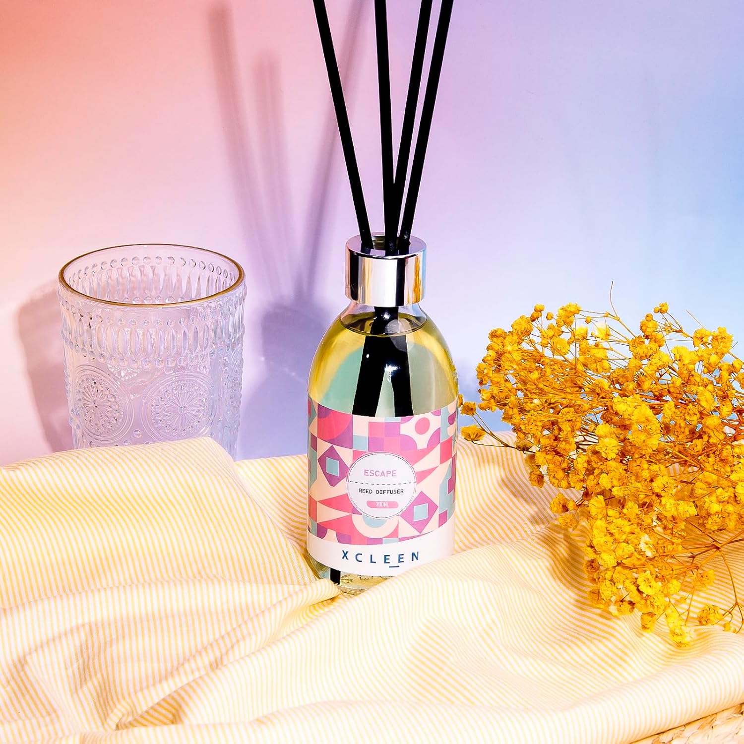 Escape Reed Diffuser Set with 6 Sticks