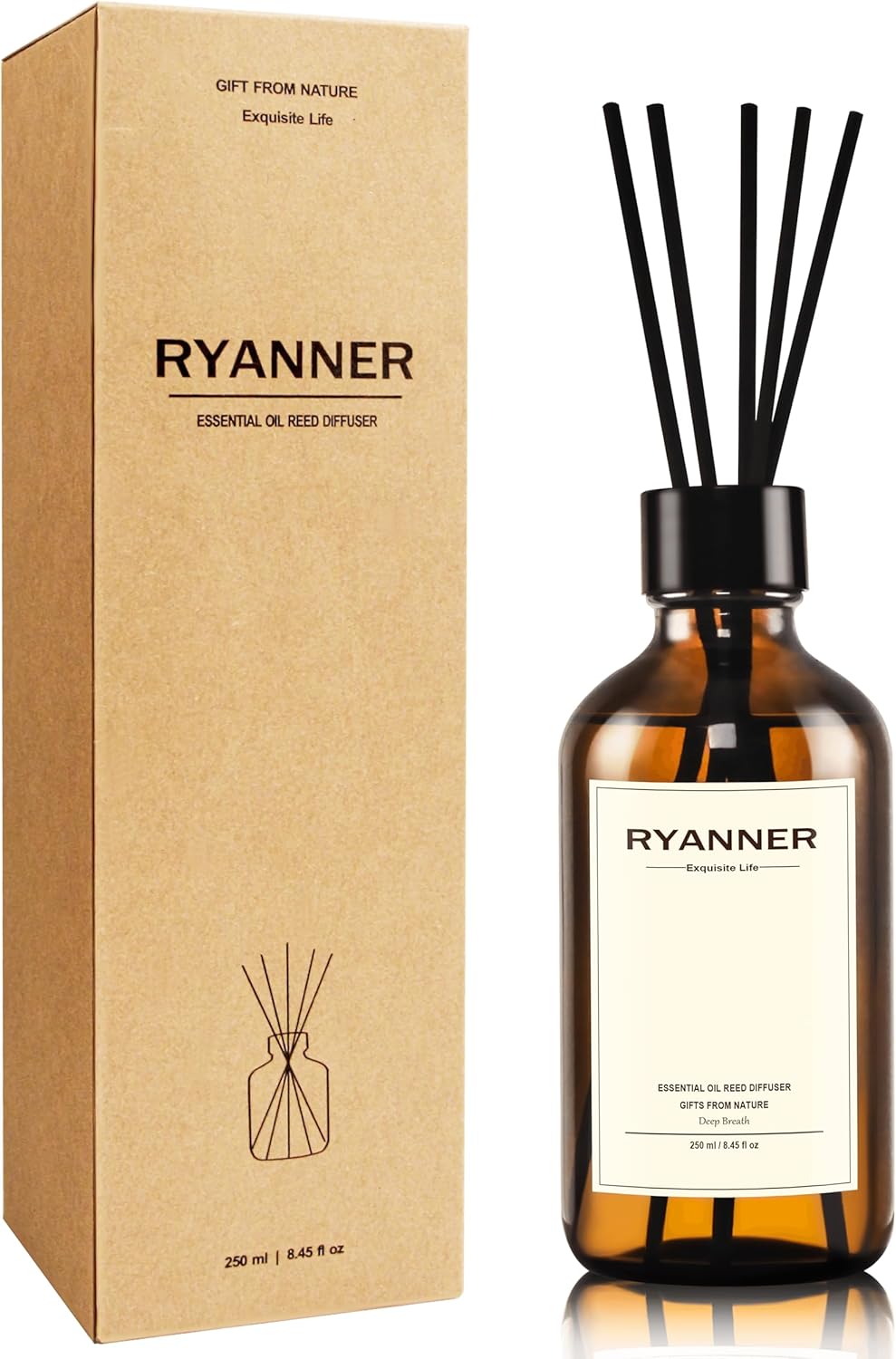 Ocean Breeze Reed Diffuser Set with 5 Sticks 845oz