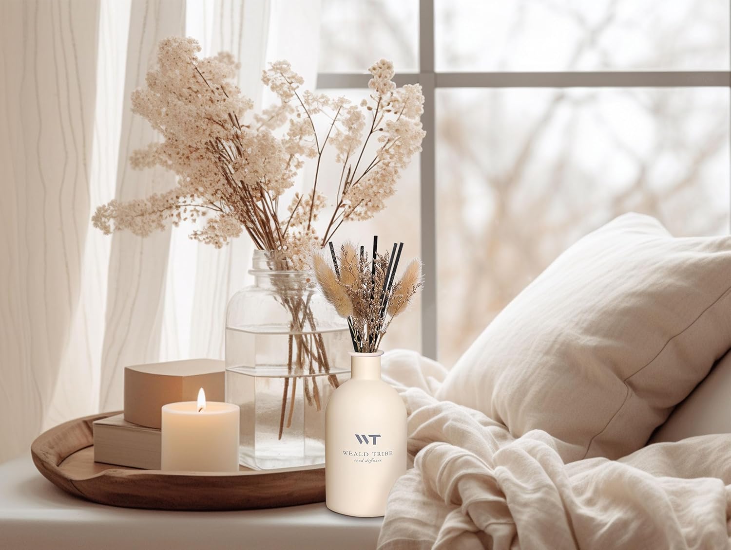 WEALD TRIBE Decorative Reed Diffuser Set