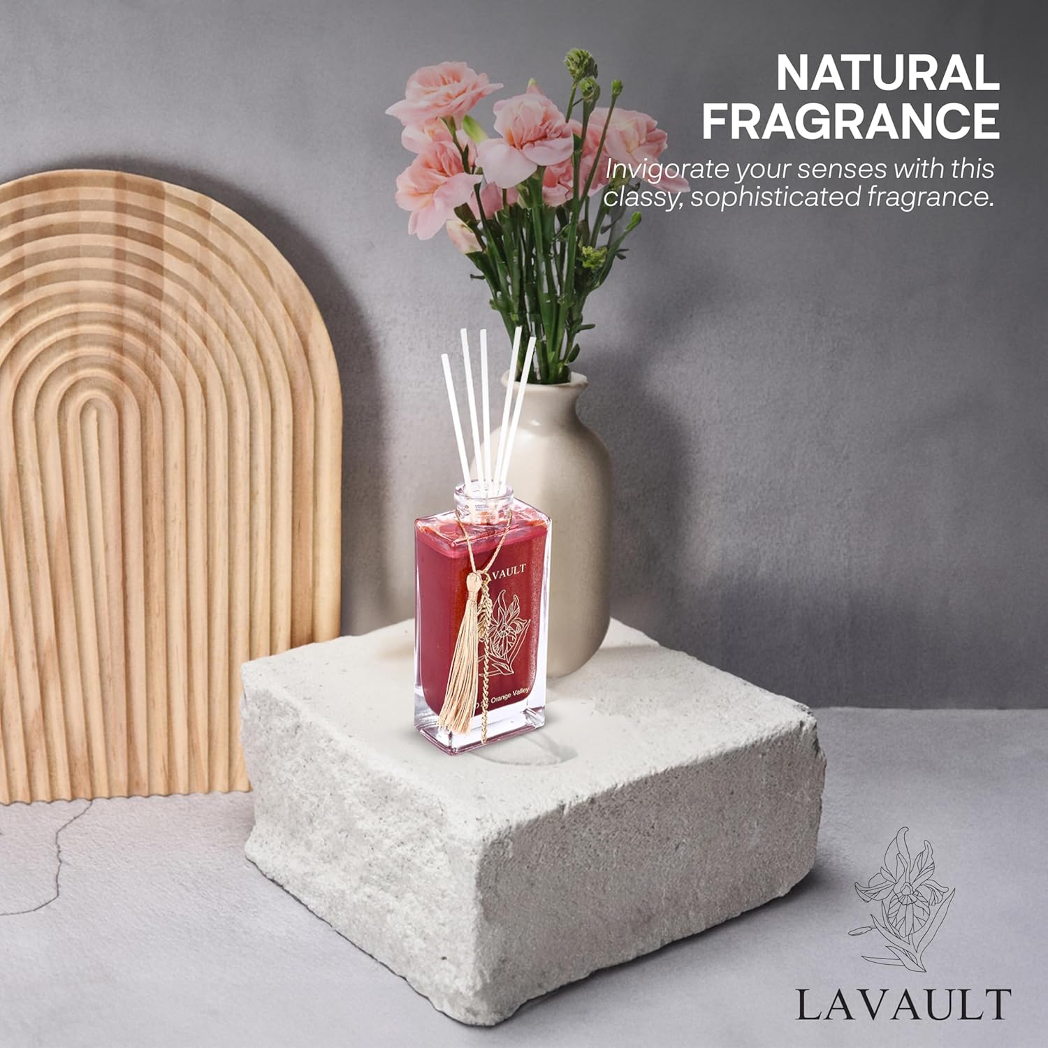 Lavault Reed Diffuser - Orange Valley Aroma