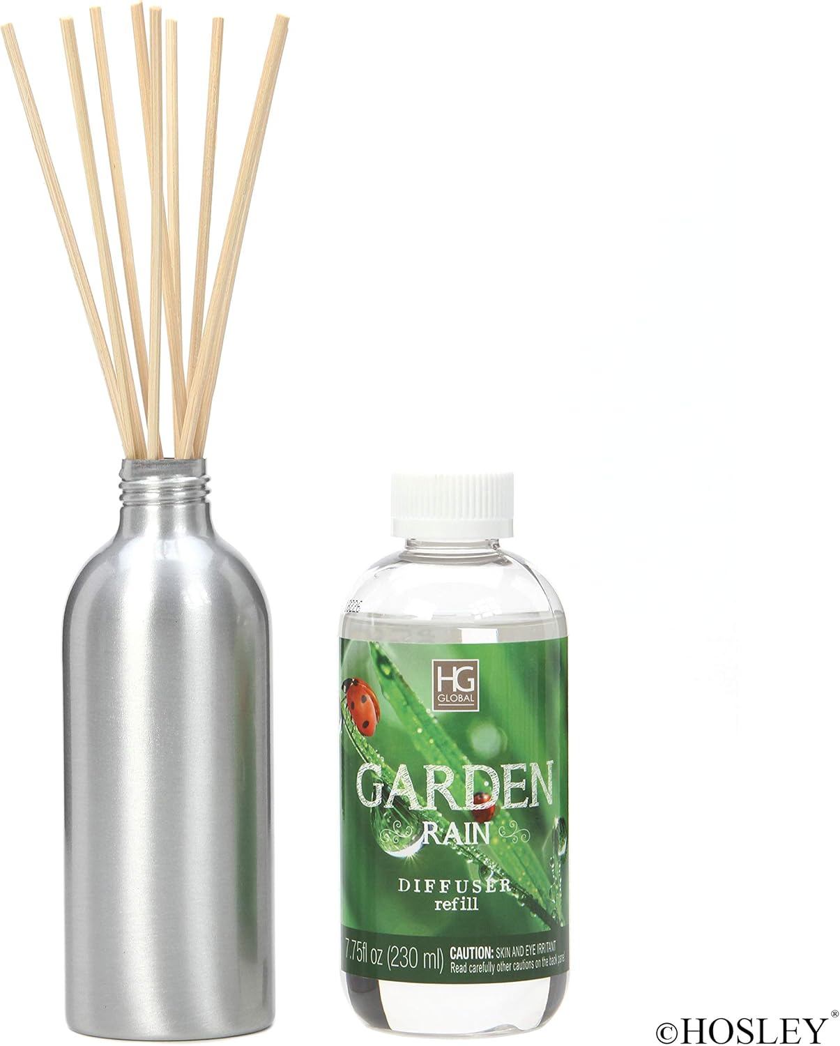 Hosley Aromatherapy Garden Rain Reed Diffuser Refill 230ml