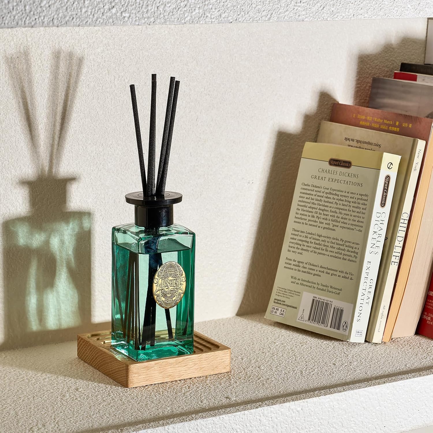 MSENSE 63 Oz Large Reed Diffuser Set