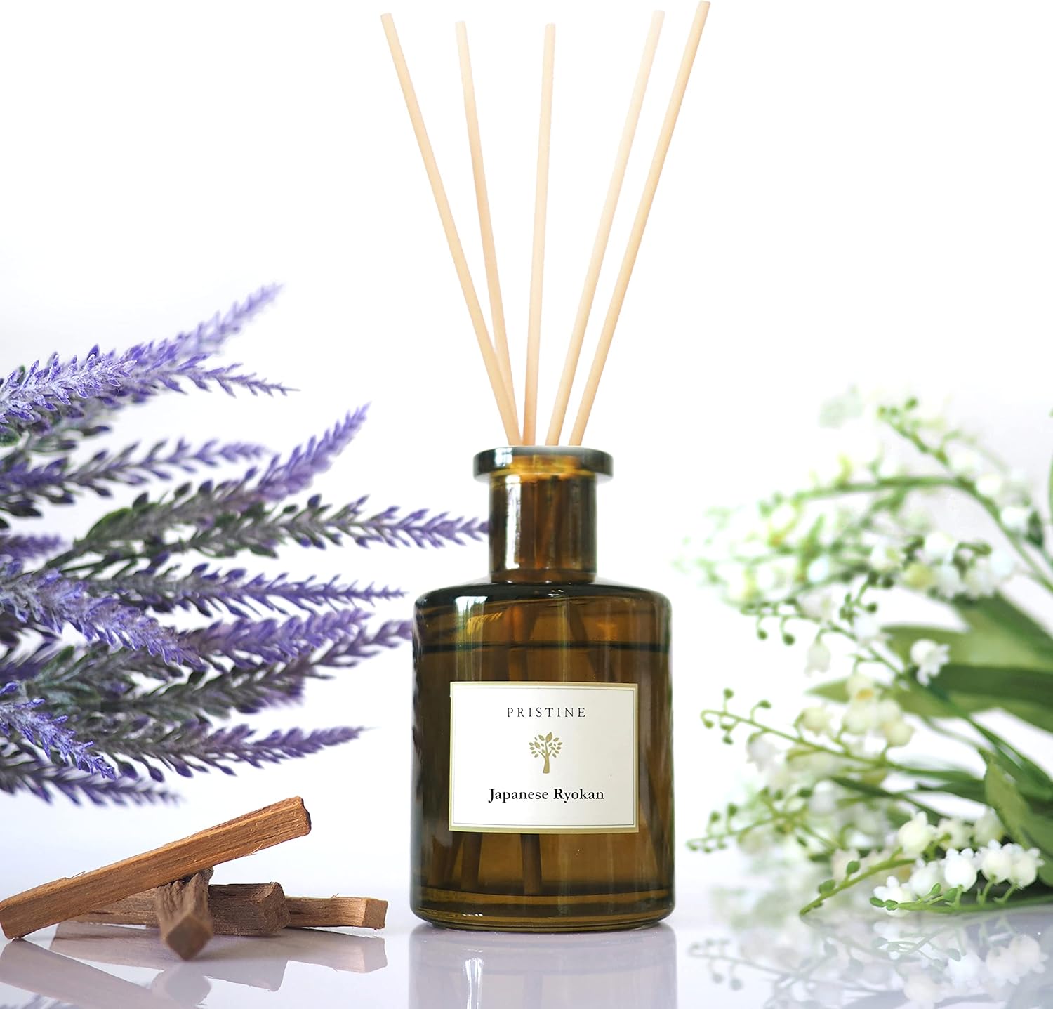 PRISTINE Japanese Ryokan Reed Diffuser Set