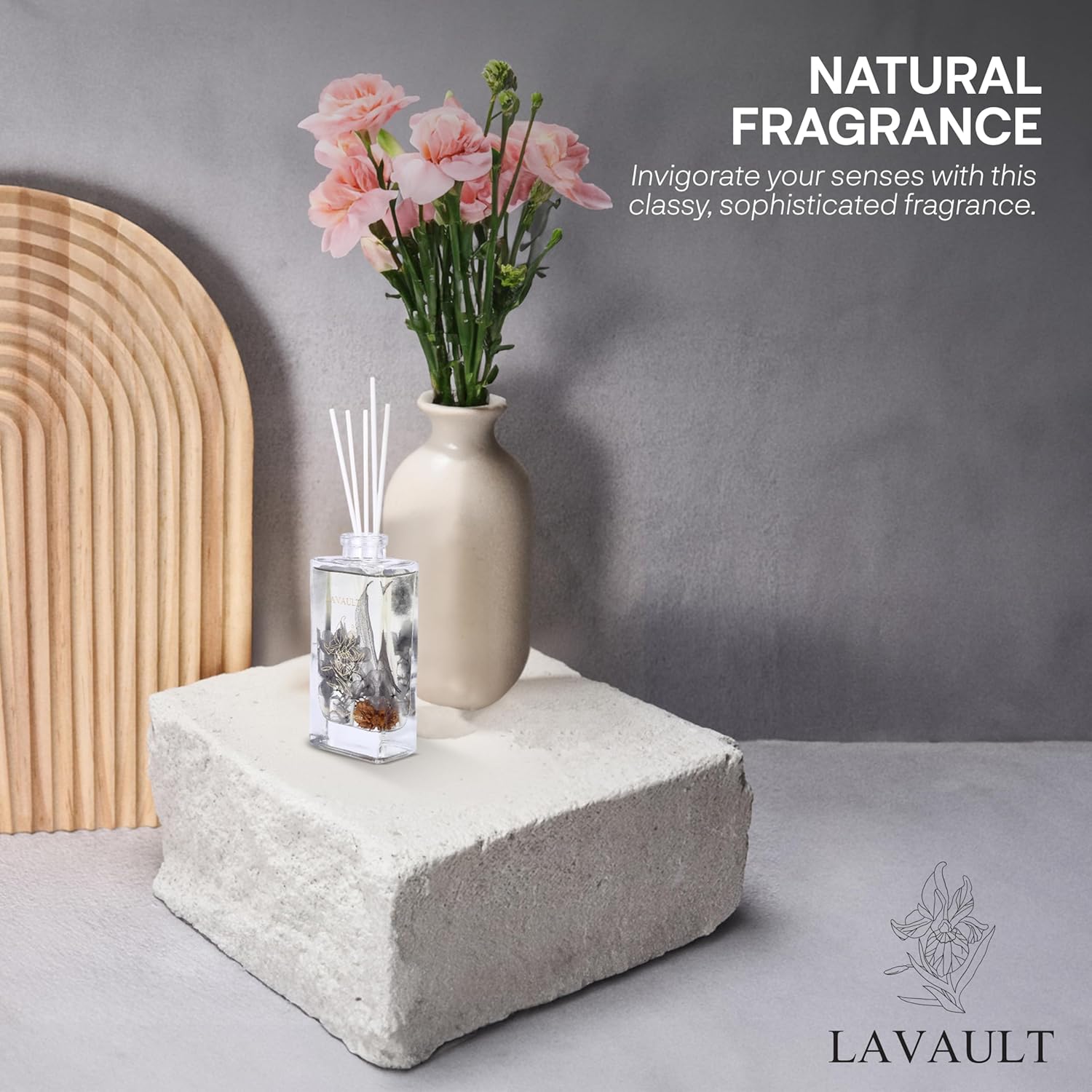 Lavault Reed Diffuser - Natural Fragrance Mood Enhancer