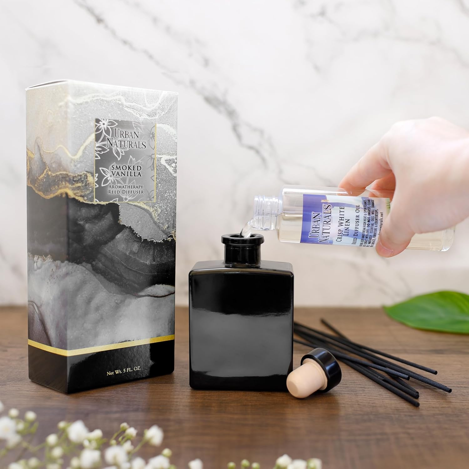 Urban Naturals Balsam Forest Reed Diffuser Set