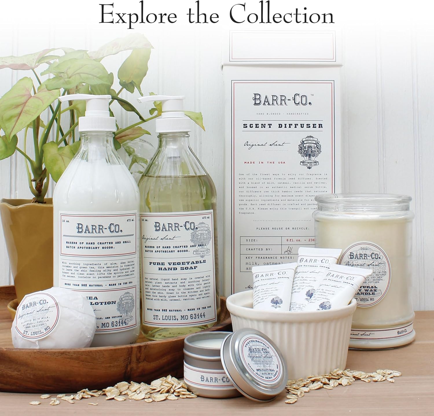 Barr-Co Original Scent Reed Diffuser Kit 8 Fl Oz