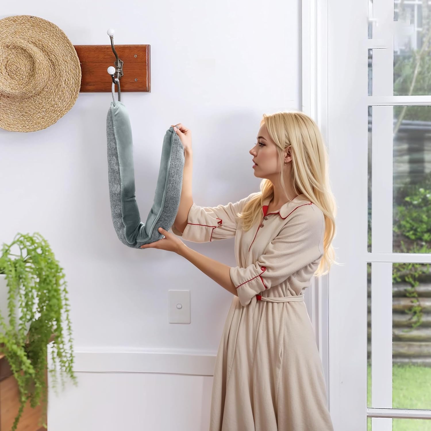 36 Inch Under Door Draft Stopper for Winter and Summer