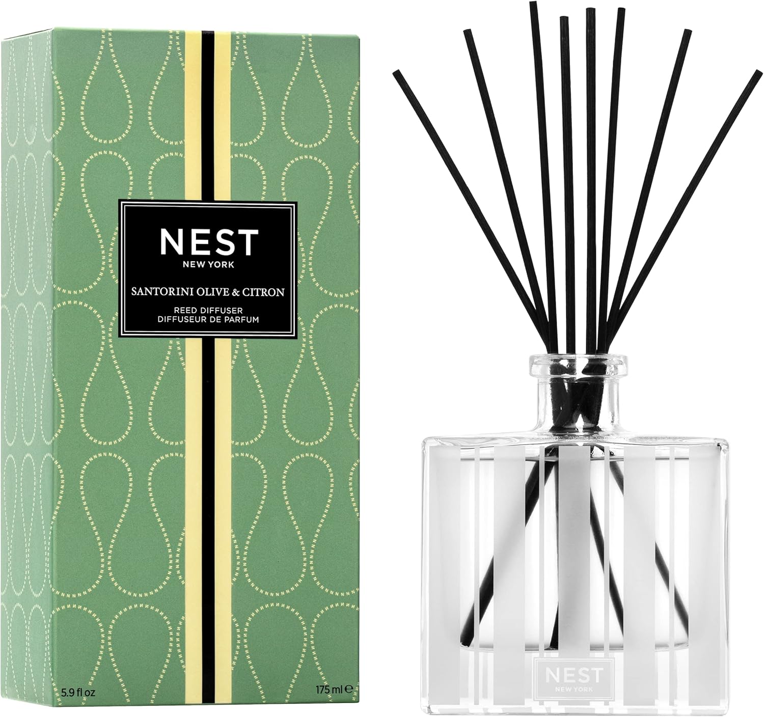 NEST New York Reed Diffuser - Santorini Olive Citron
