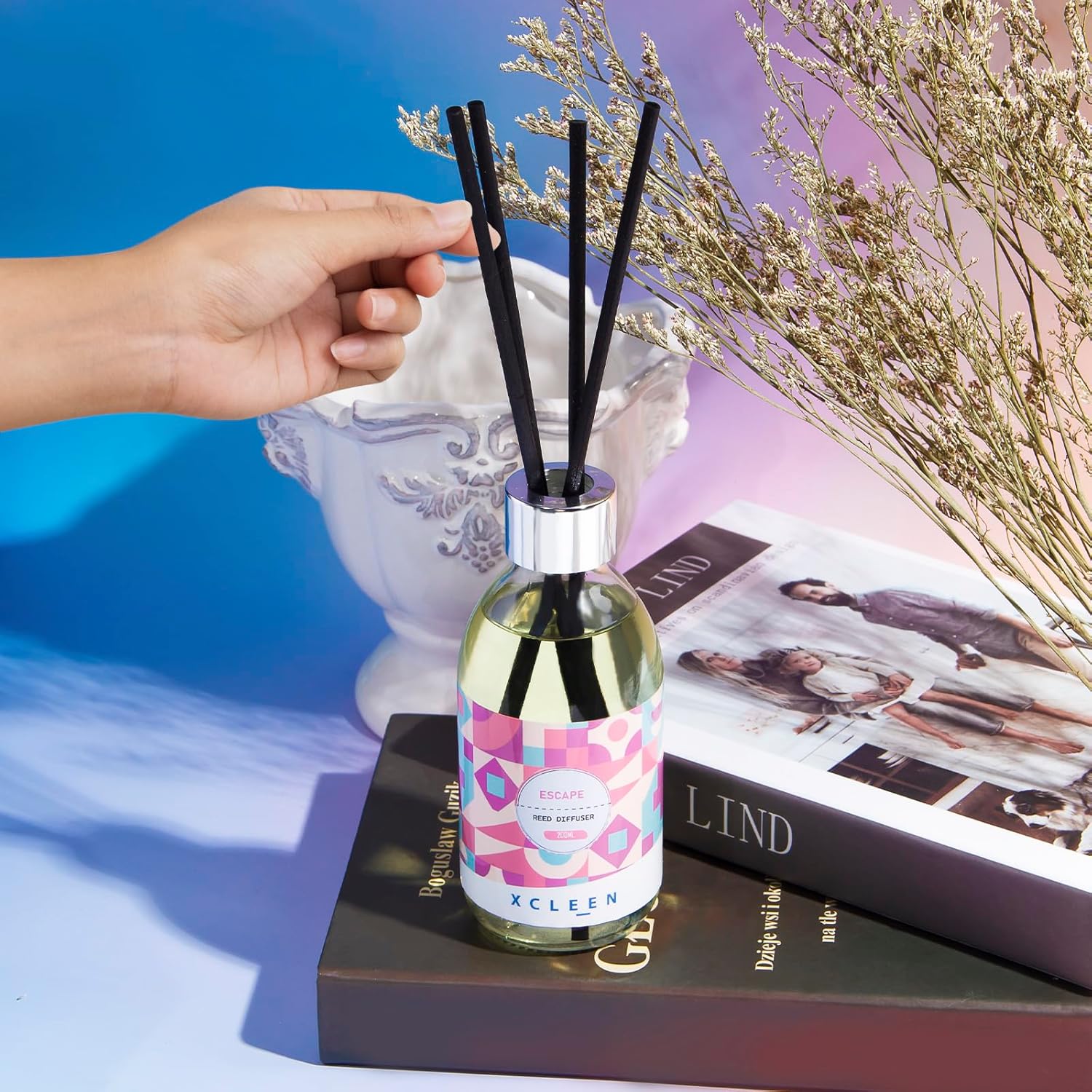 Escape Reed Diffuser Set with 6 Sticks