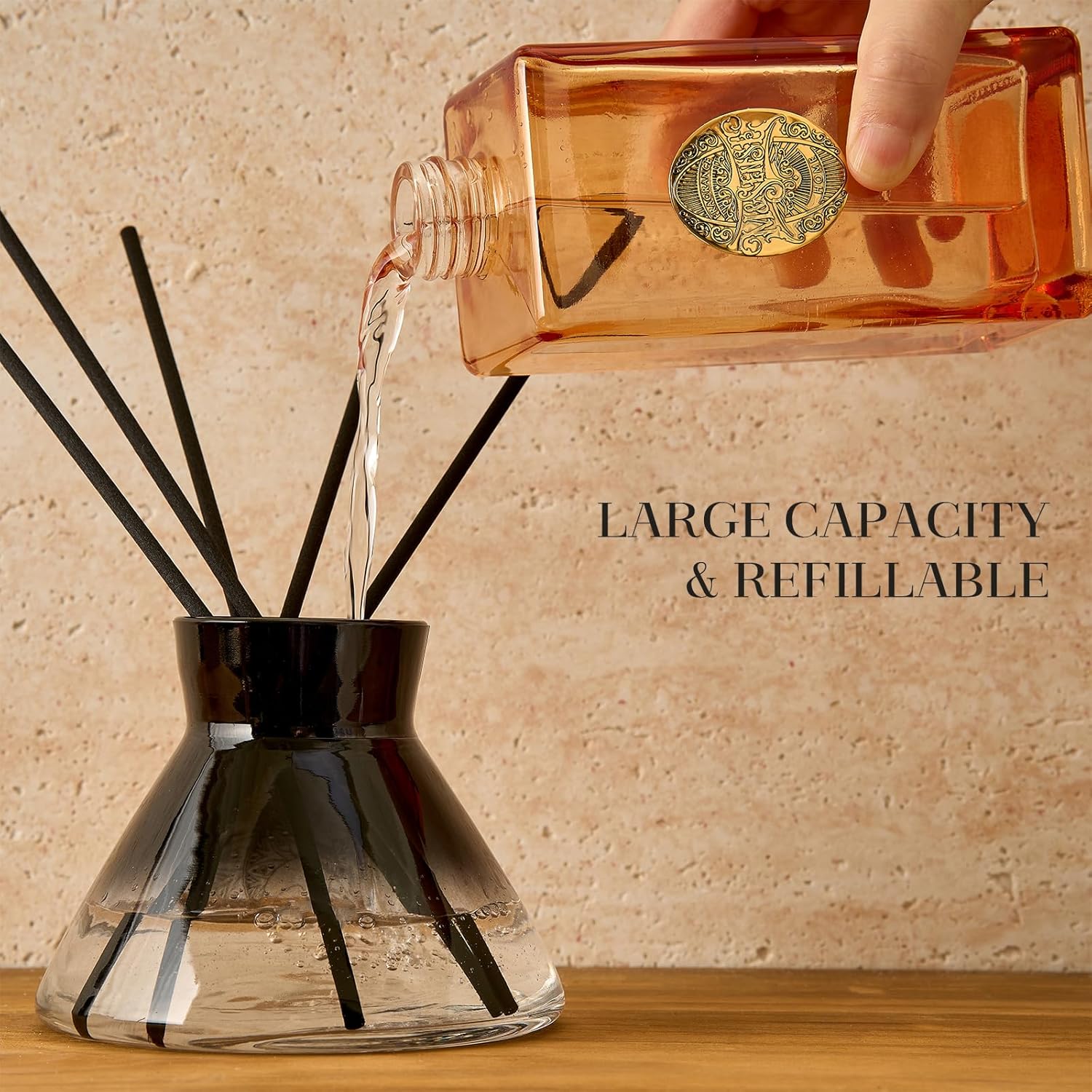 MSENSE 63 Oz Large Reed Diffuser Set