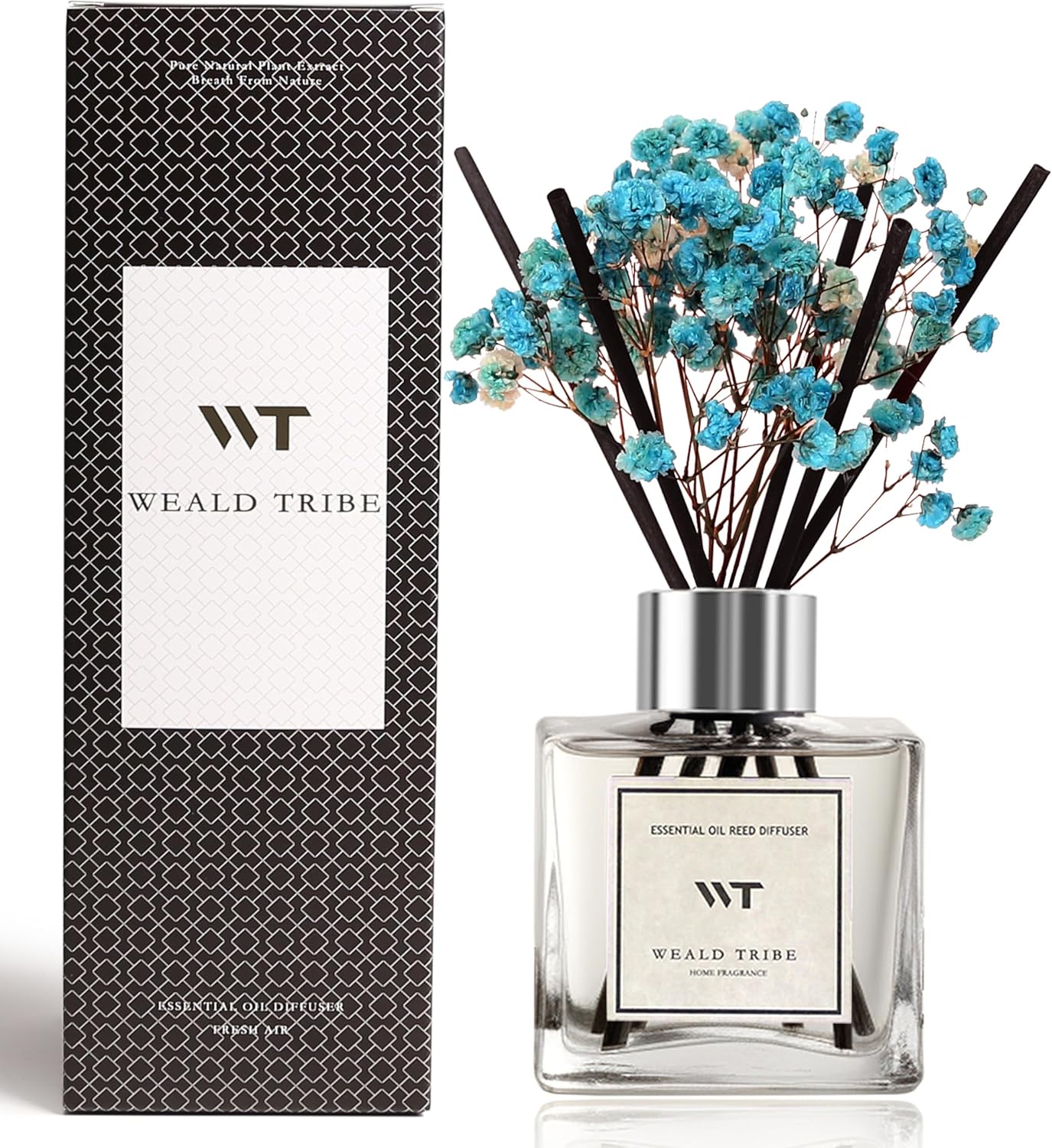 WEALD TRIBE Reed Diffuser Set Cashmere Vanilla Scent