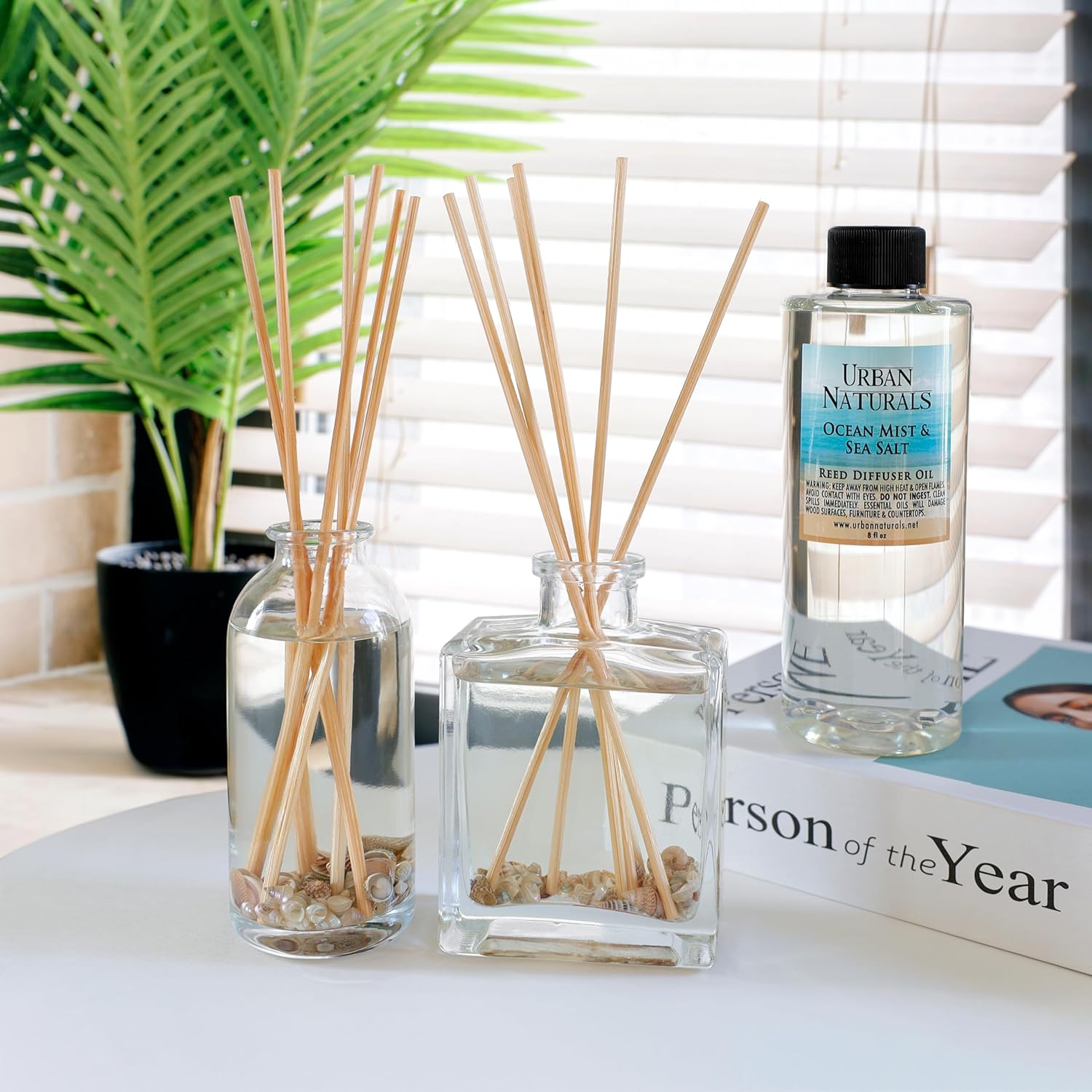Urban Naturals Bamboo Citrus Reed Diffuser Set
