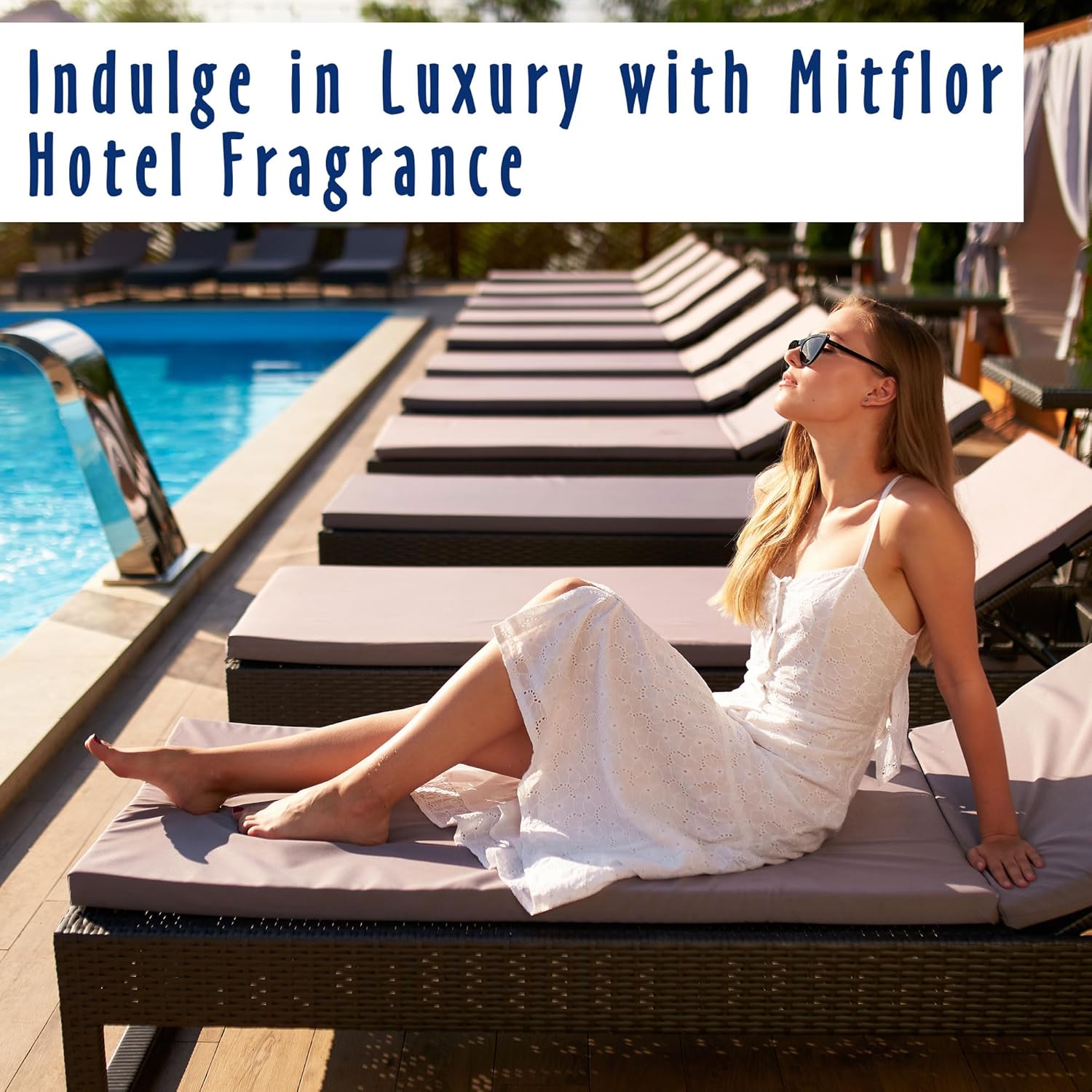 MitFlor Luxury Night Reed Diffuser Set with 6 Sticks