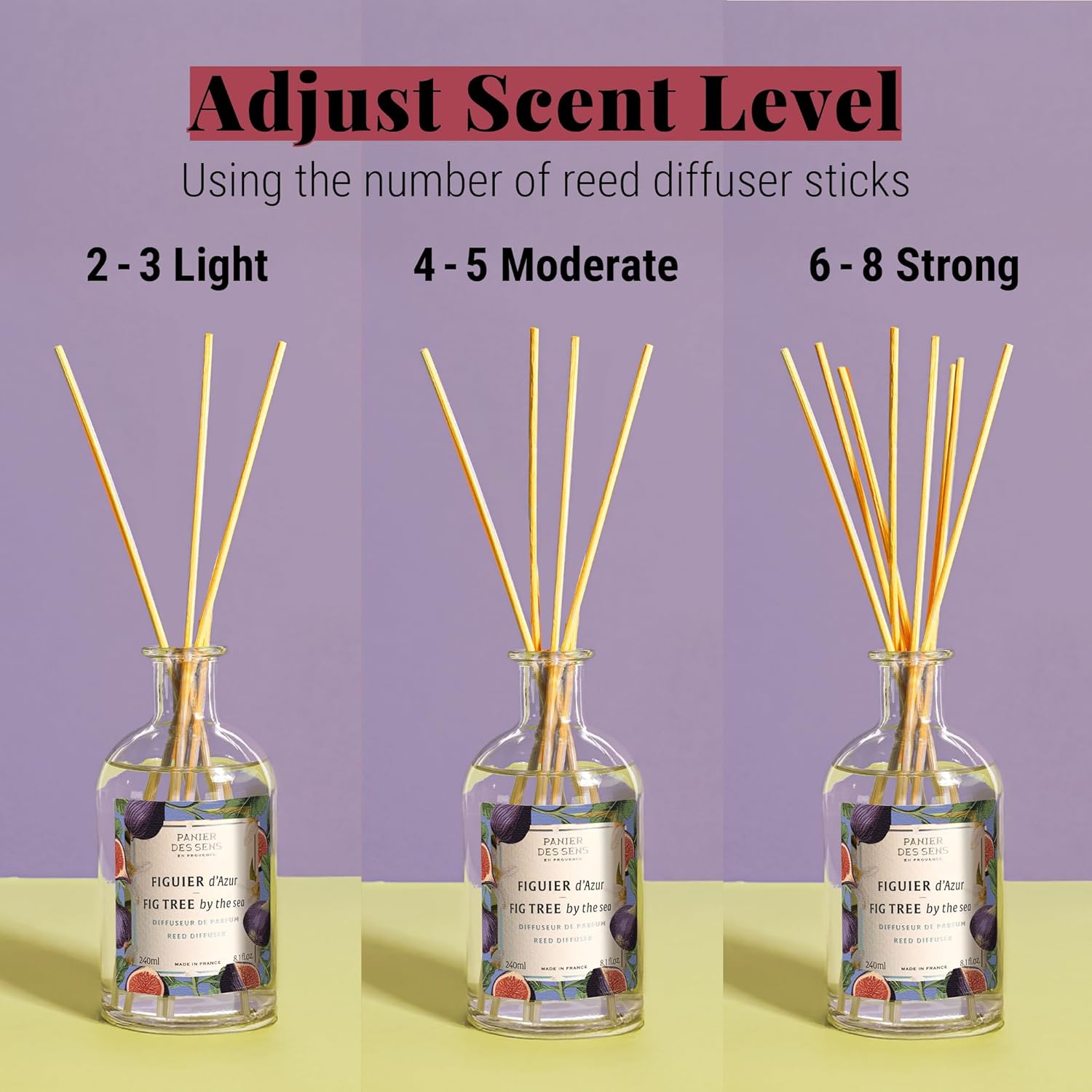 Panier des Sens Fig Tree Reed Diffuser 81 Fl Oz