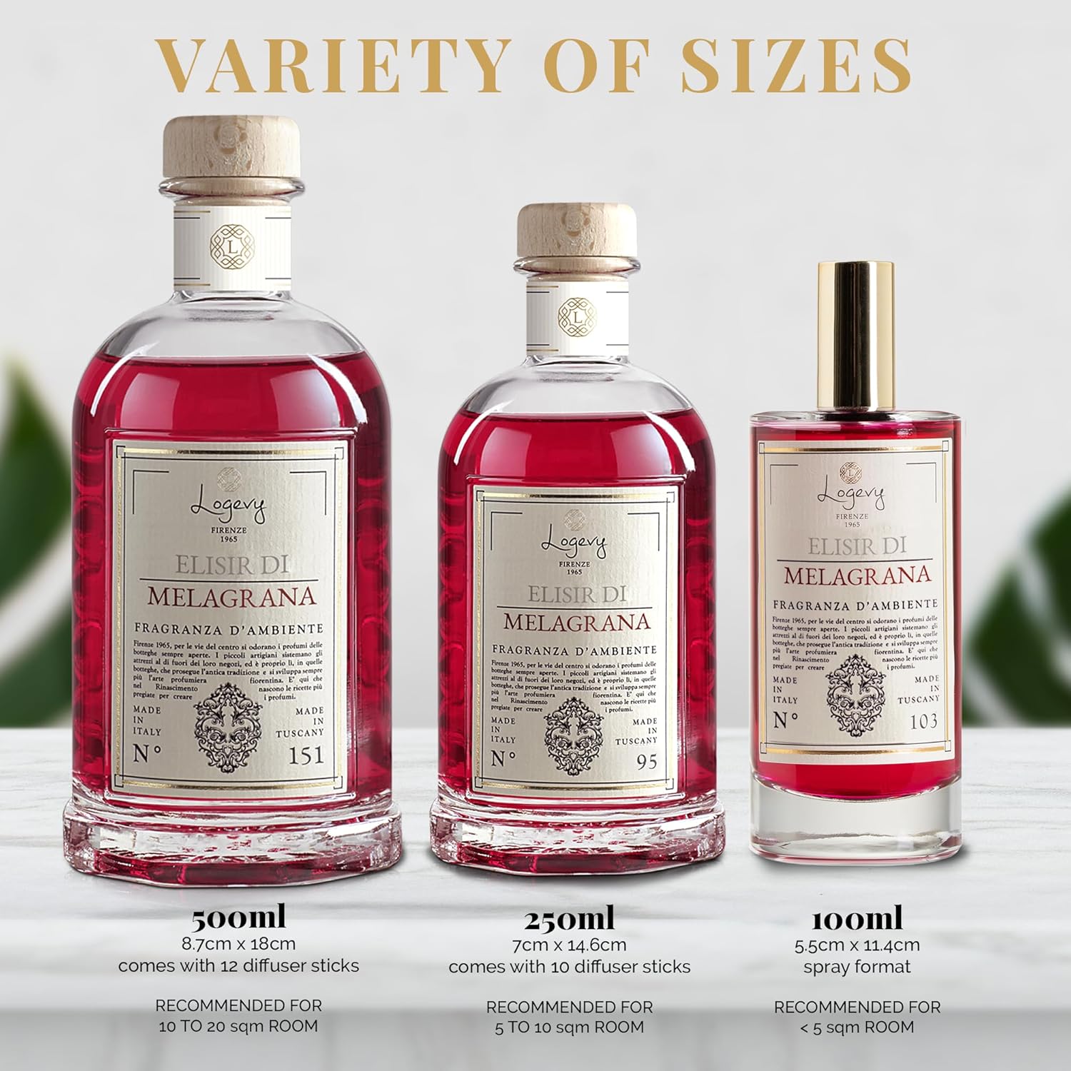 Logevy Firenze 1965 Pomegranate Elixir Diffuser