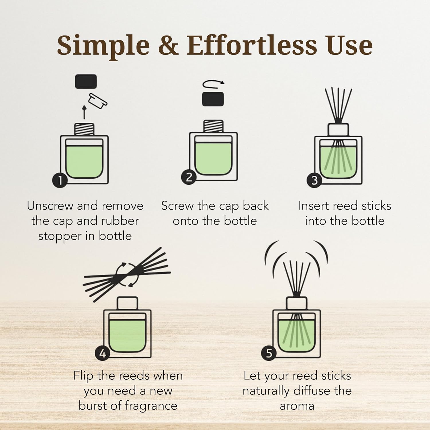 Jasmine Reed Diffuser Set - Luxury Home Fragrance