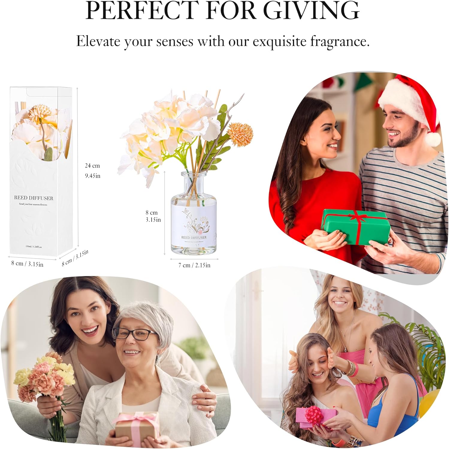 XEPTLE Room Freshener Summer Blossom Reed Diffuser Set