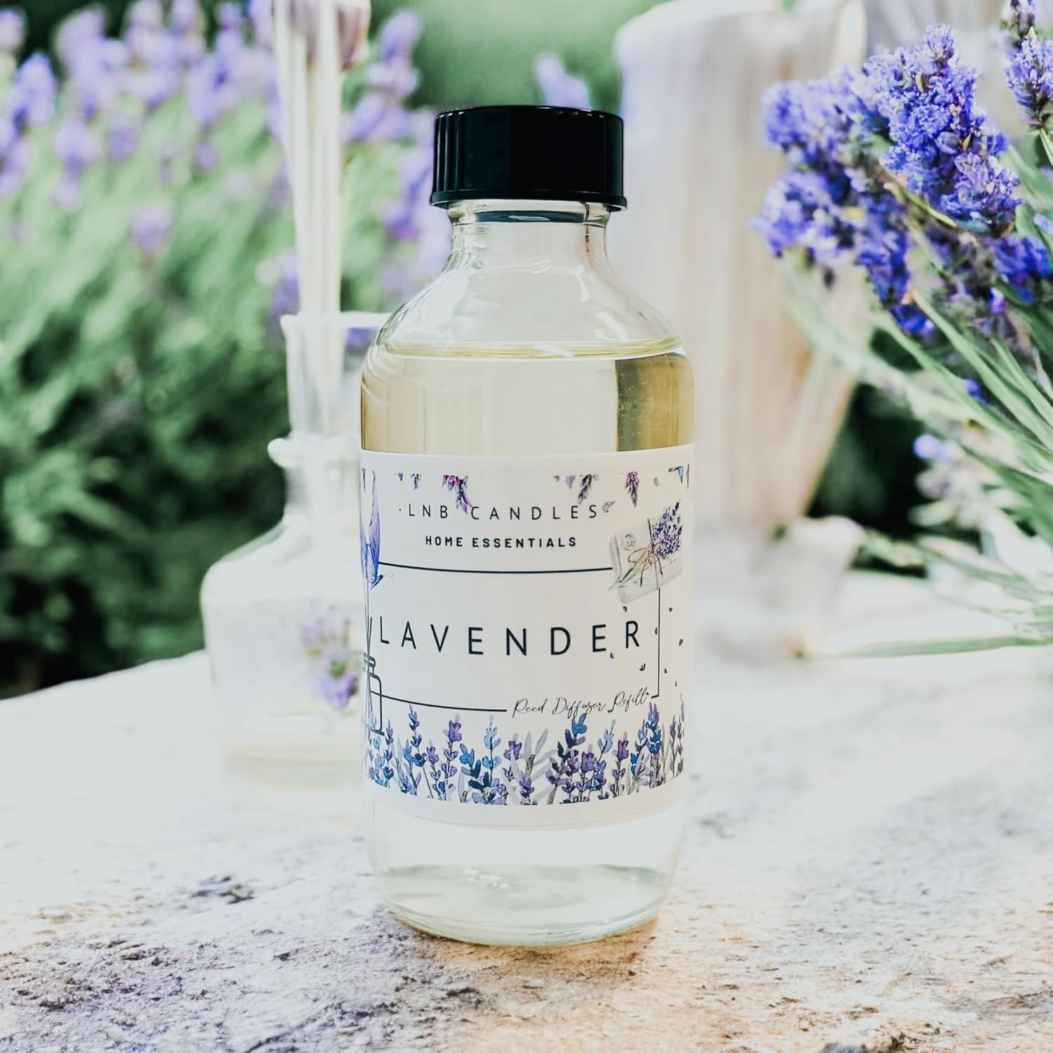 LNB Candles Lavender Scented Diffuser Refill