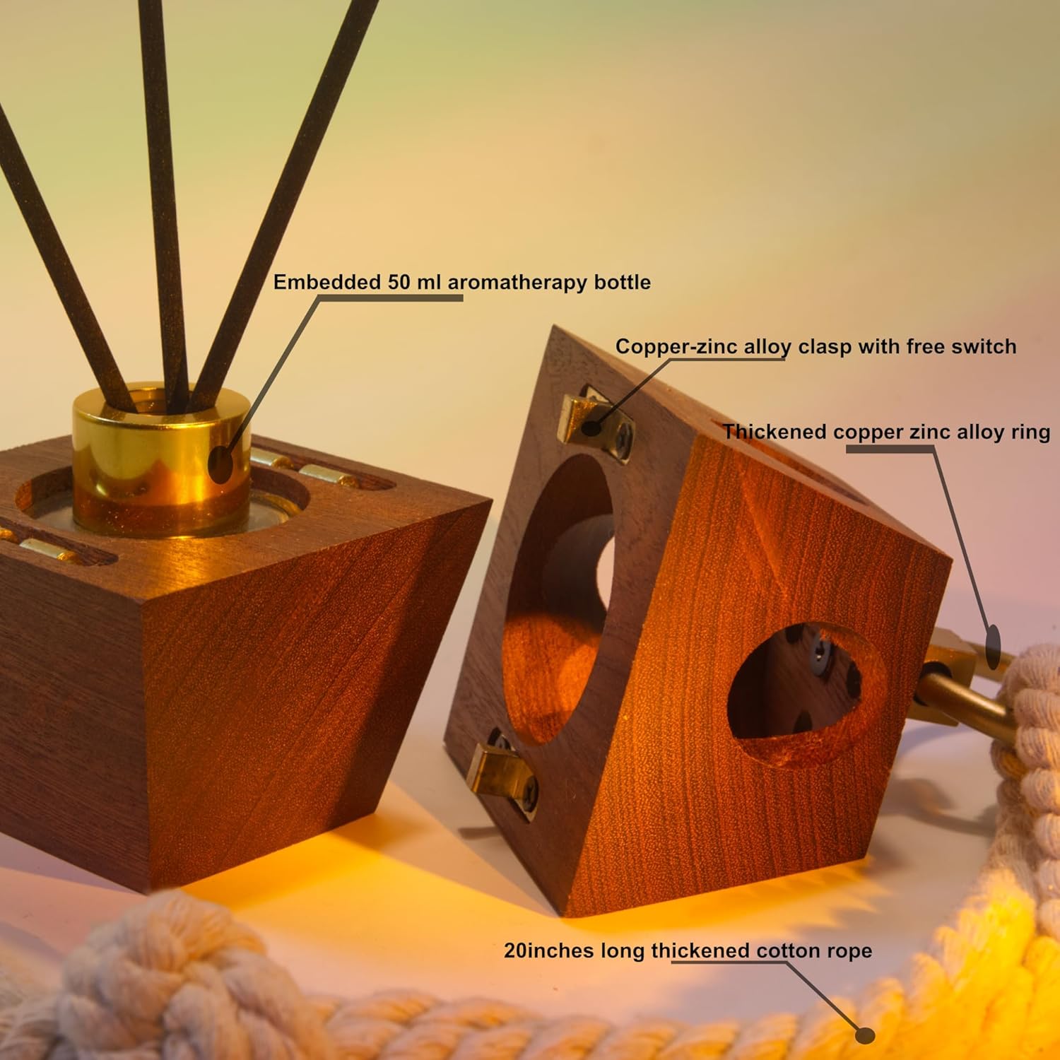 Meinvcisi Vintage Reed Diffuser Set