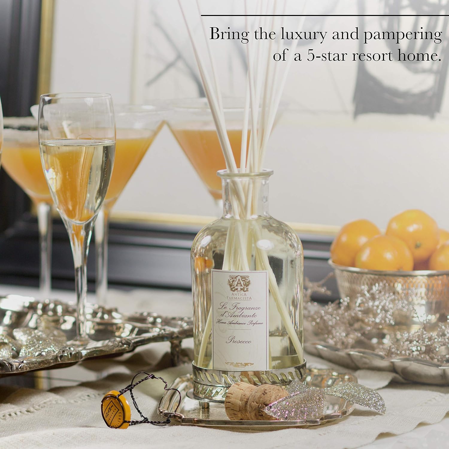 Antica Farmacista Reed Diffuser with Bergamot and Ocean Aria