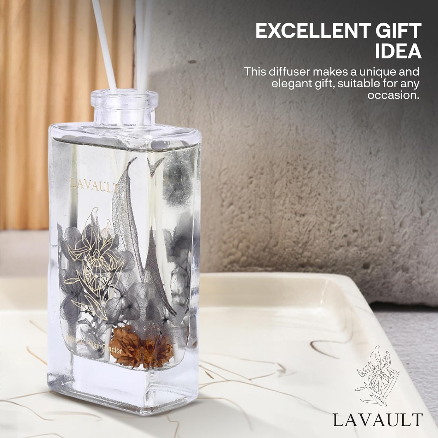 Lavault Reed Diffuser - Natural Fragrance Mood Enhancer